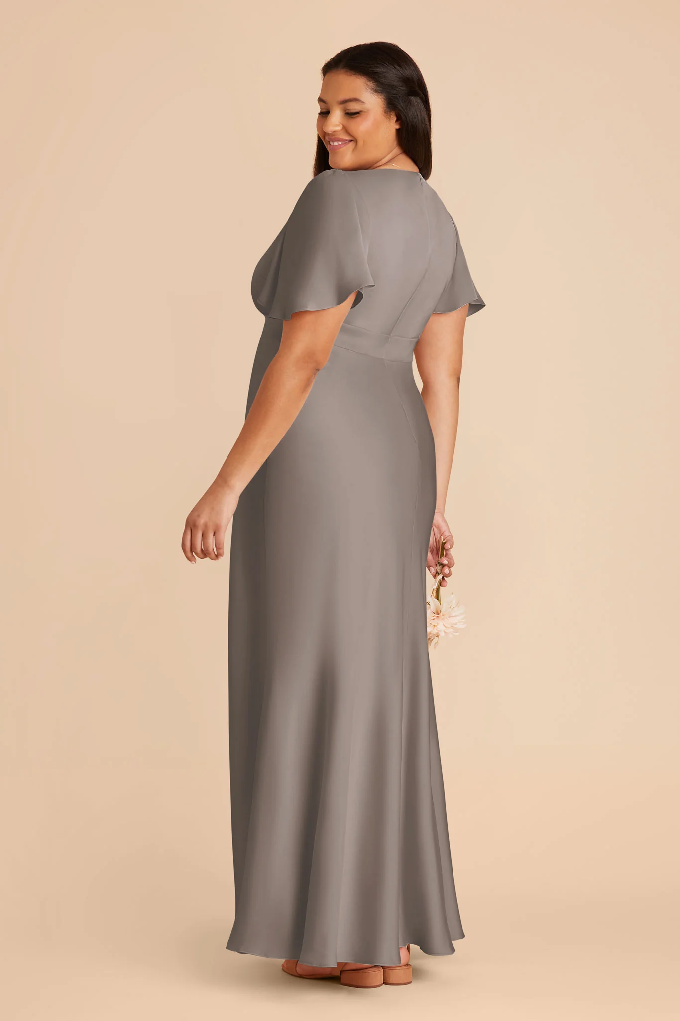 Marni Matte Satin Dress - Quartz - Image 8