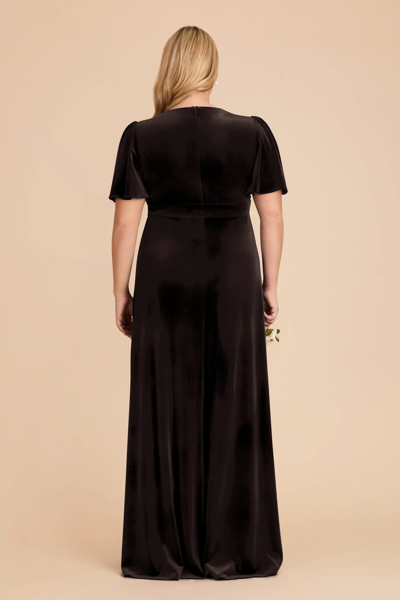 Marni Velvet Dress - Espresso - Image 8