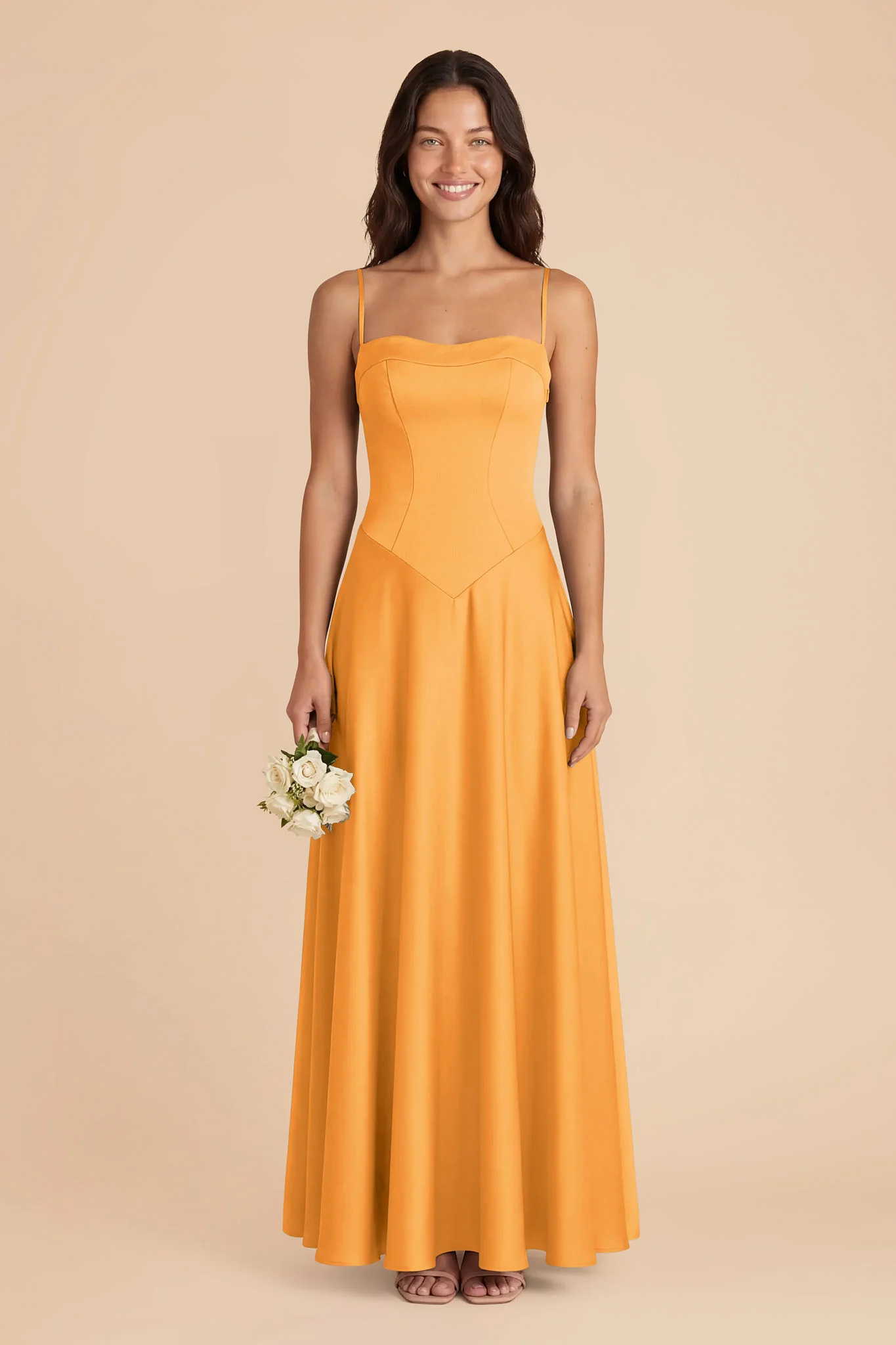 Mary Matte Satin Dress - Mango