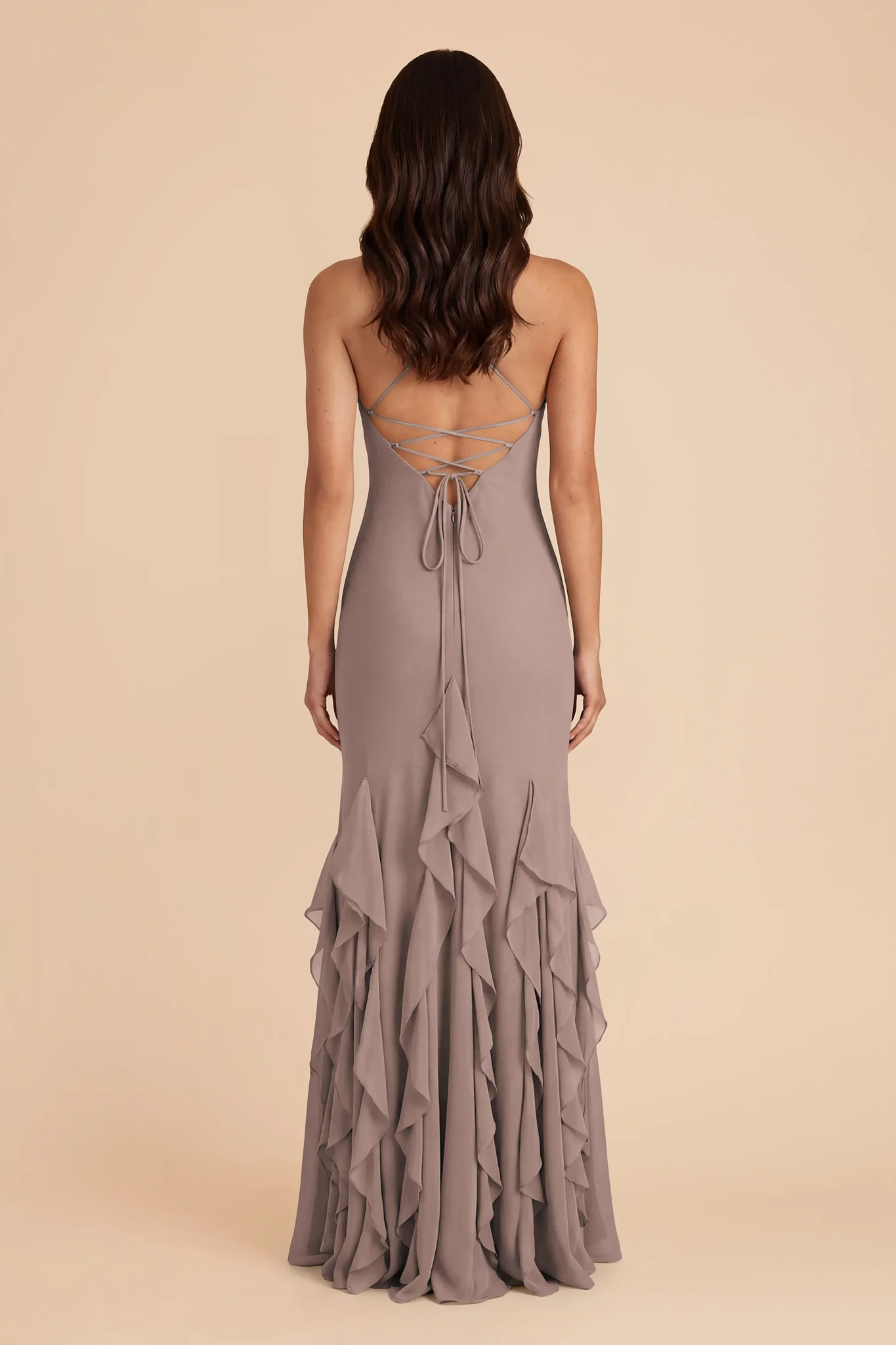 McKenna Chiffon Dress - Toffee - Image 5