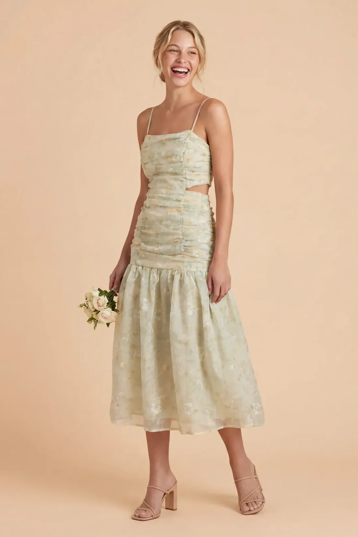 Meadow Dress - Sage Cream - Image 2