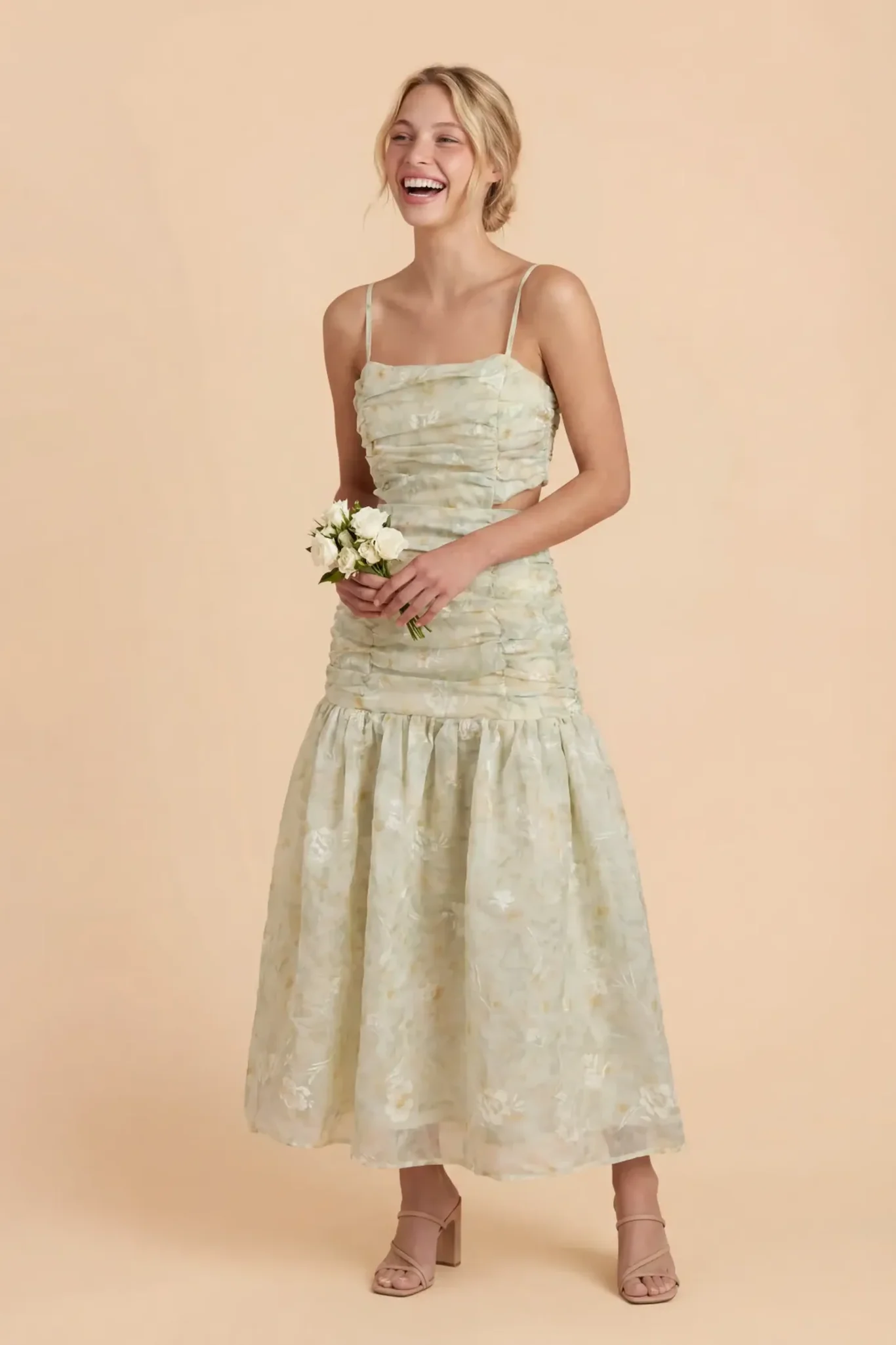 Meadow Dress - Sage Cream - Image 3