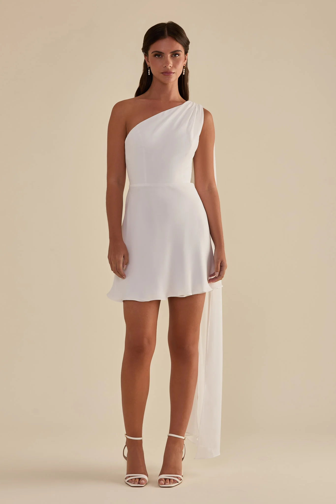 Melanie Dress - White - Image 3