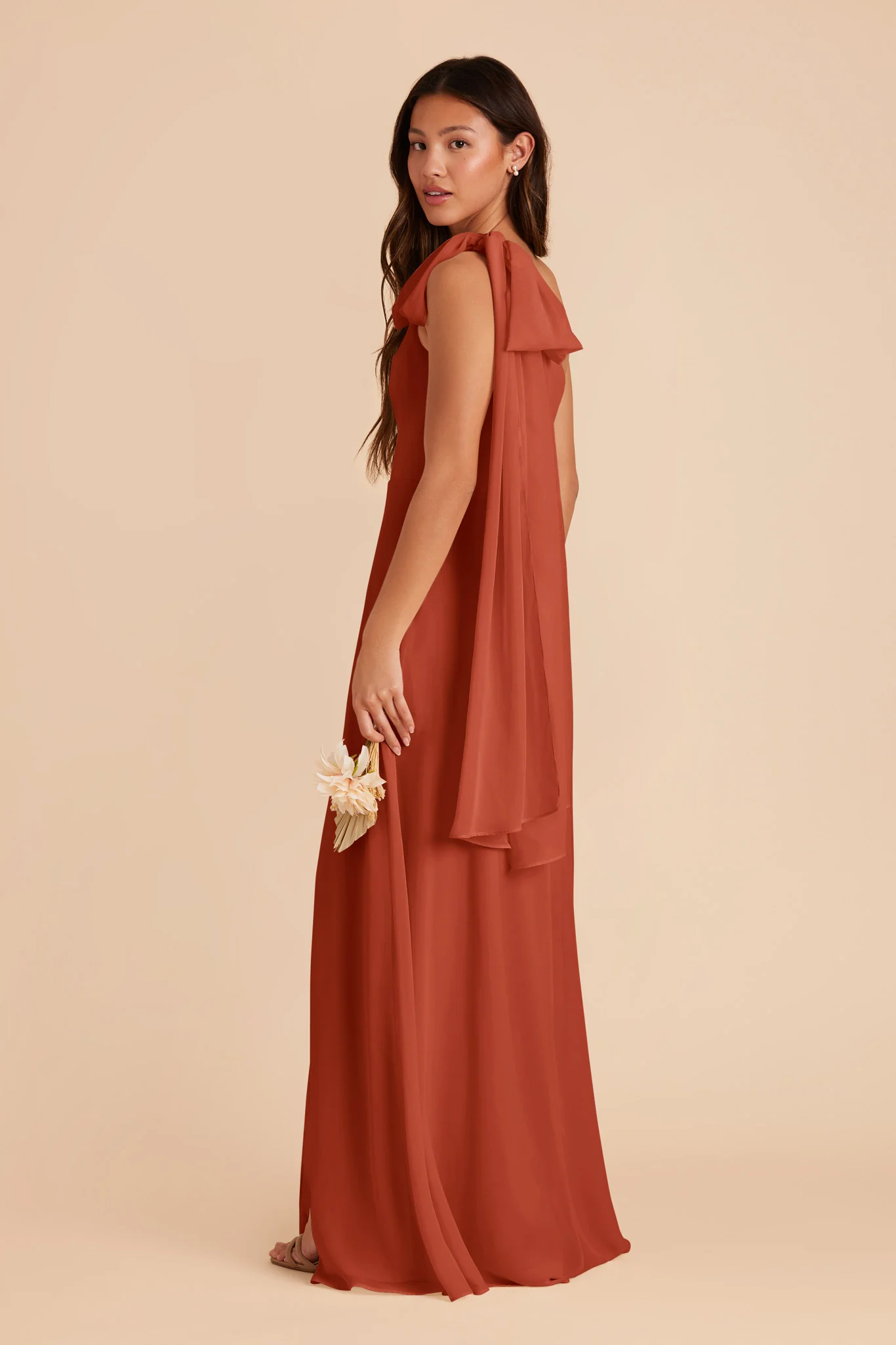 Melissa Chiffon Dress - Auburn - Image 6