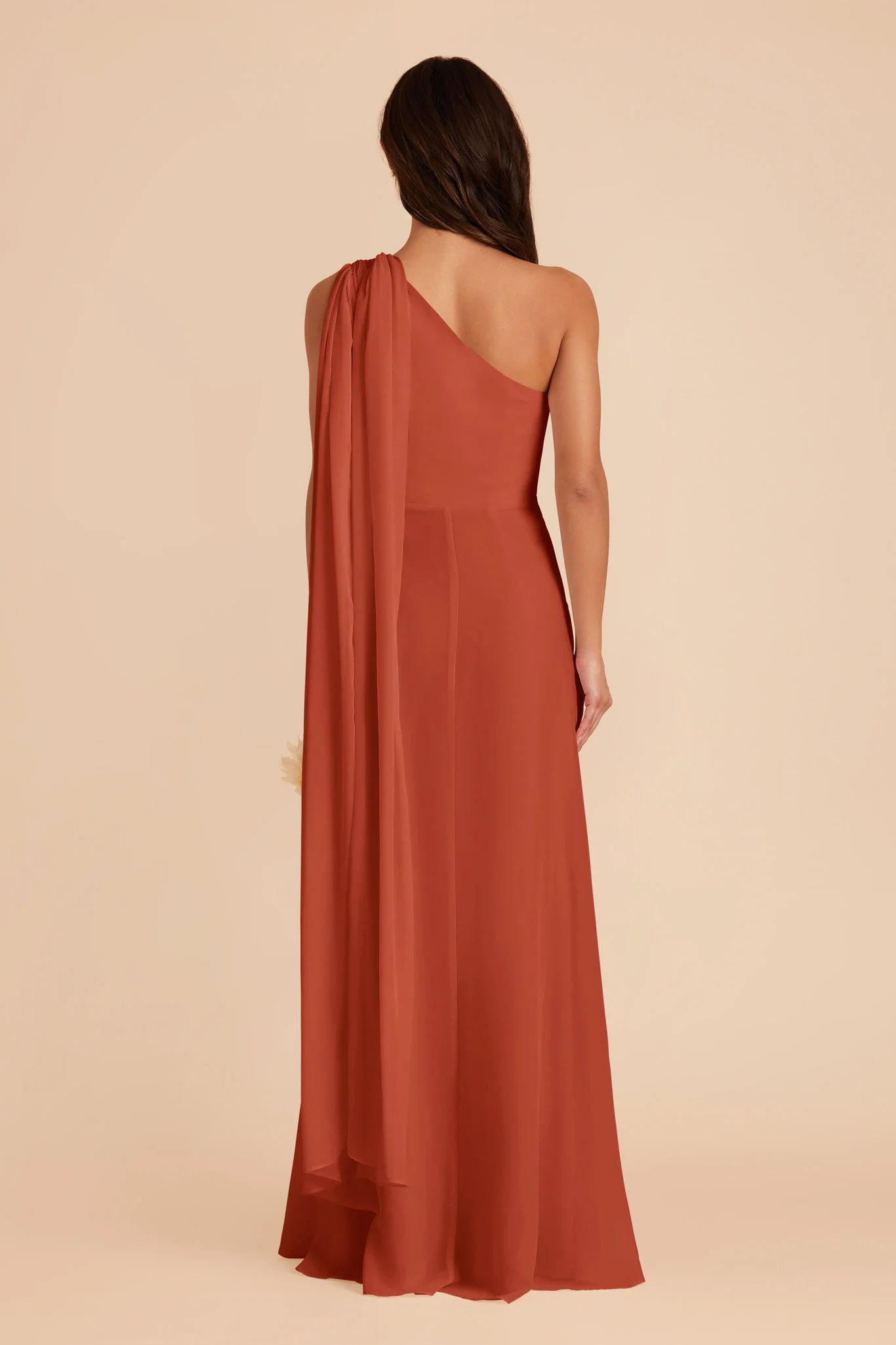Melissa Chiffon Dress - Auburn - Image 8