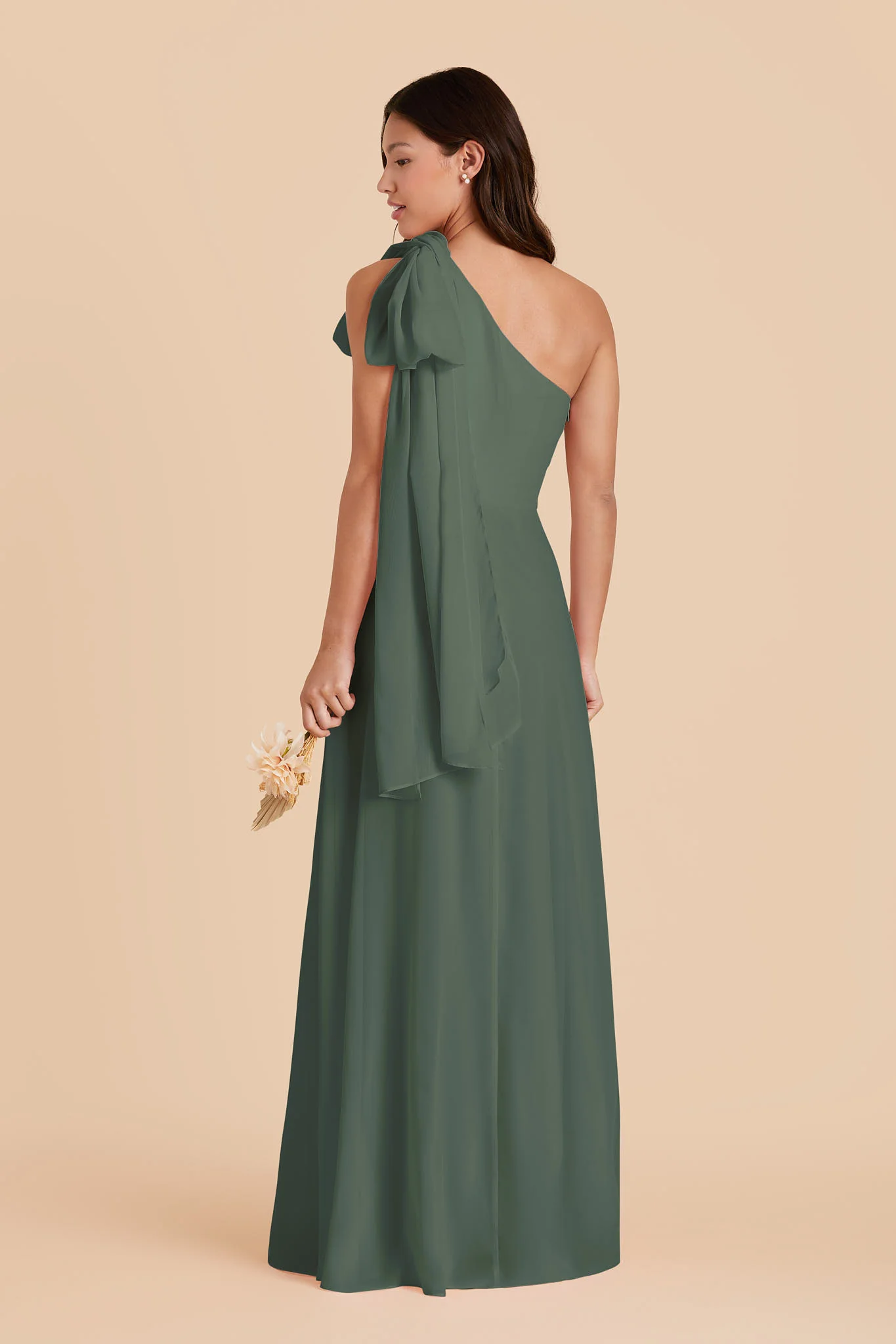 Melissa Chiffon Dress - Eucalyptus - Image 7