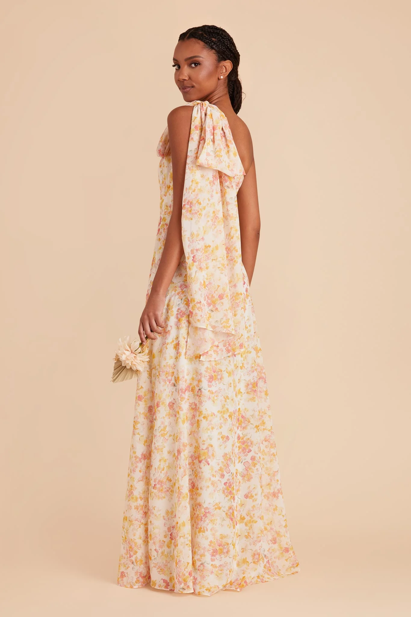Melissa Chiffon Dress - Pressed Floral - Image 6
