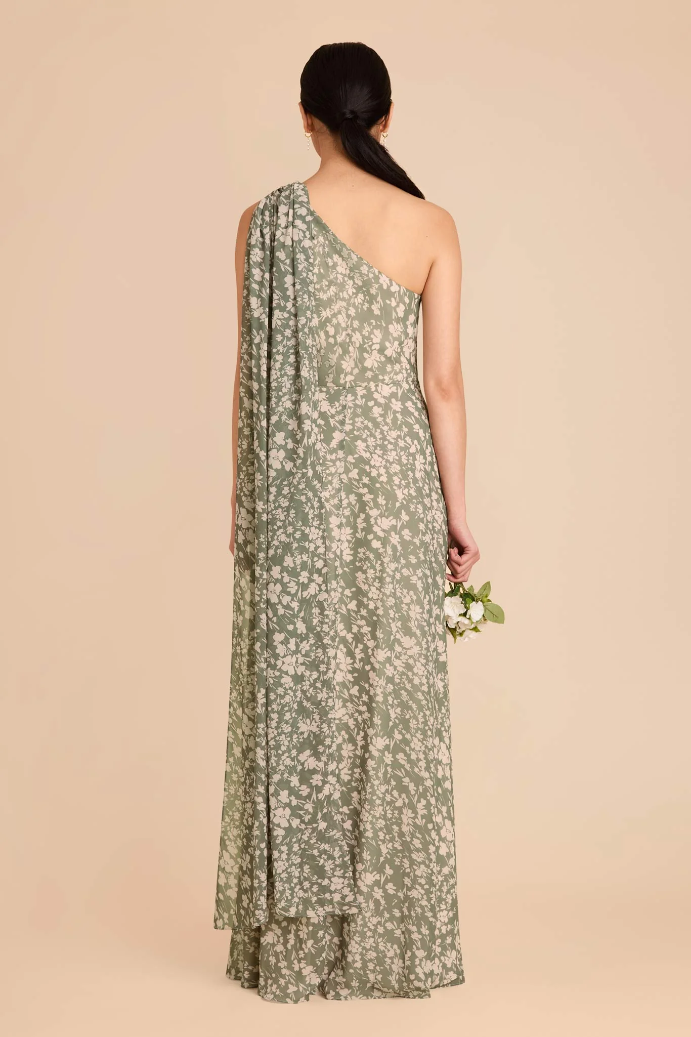 Melissa Chiffon Dress - Thyme Dreamy Floral - Image 6