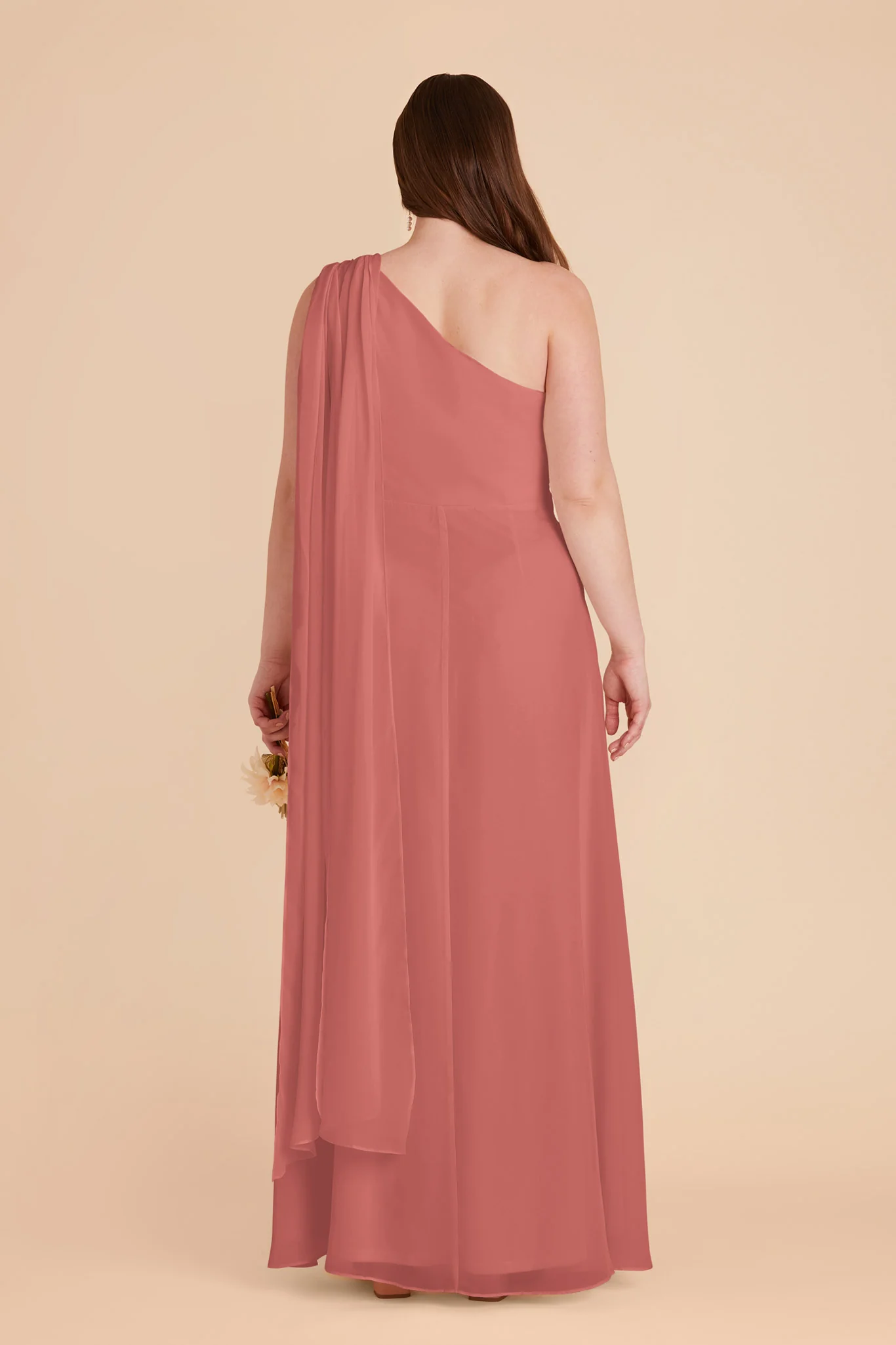 Melissa Chiffon Dress - Wild Rose - Image 11