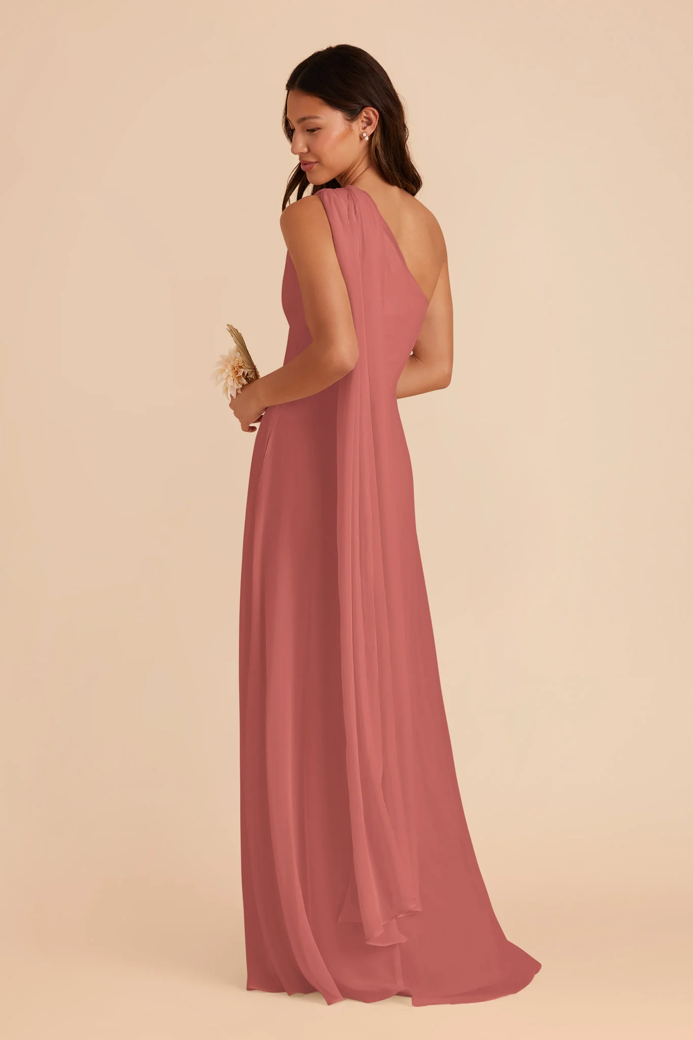 Melissa Chiffon Dress - Wild Rose - Image 7