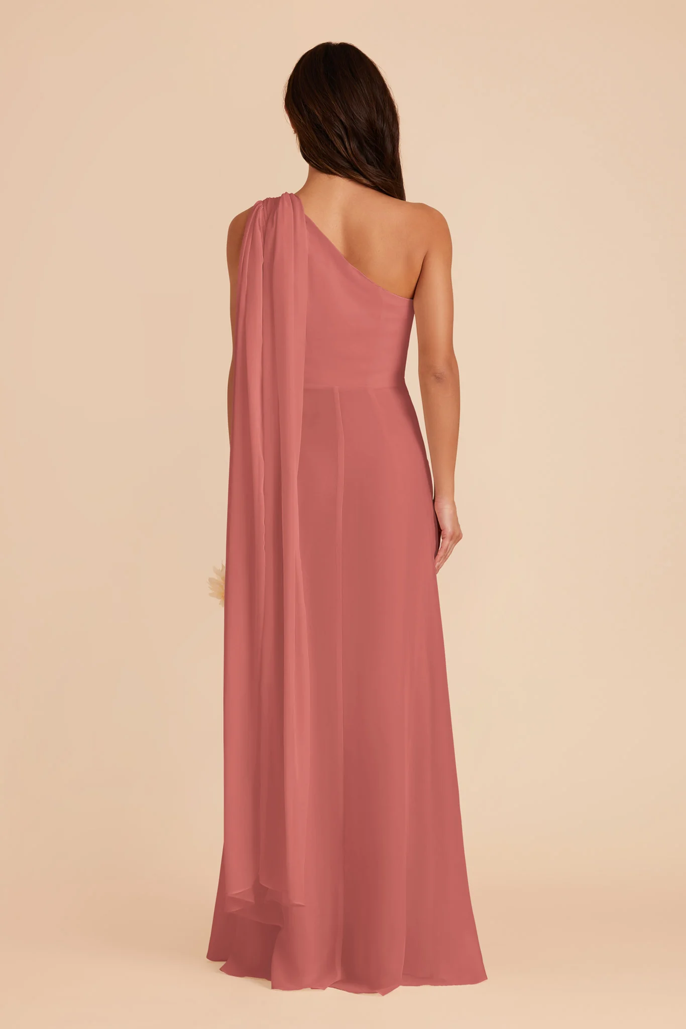 Melissa Chiffon Dress - Wild Rose - Image 8