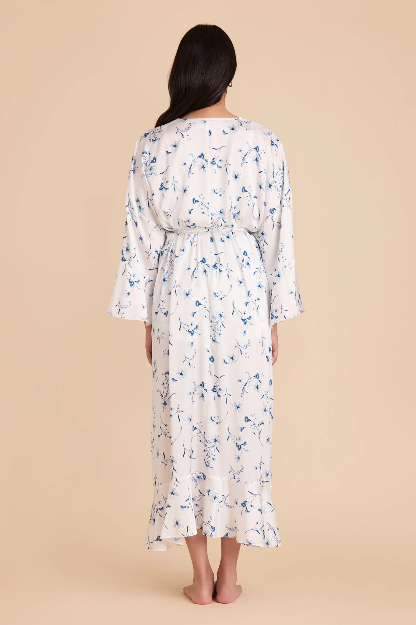 Minnie Jacquard Robe - Blue Le Fleur - Image 11
