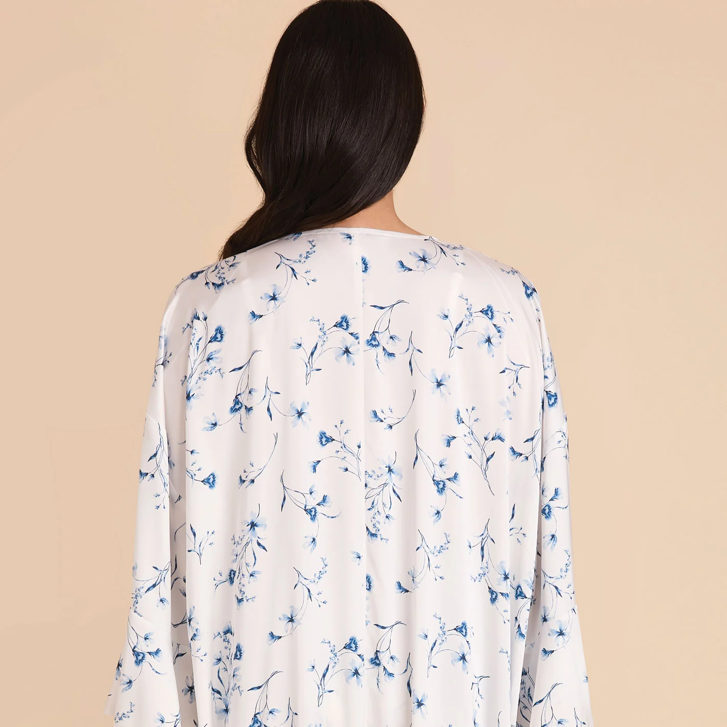 Minnie Jacquard Robe - Blue Le Fleur - Image 12