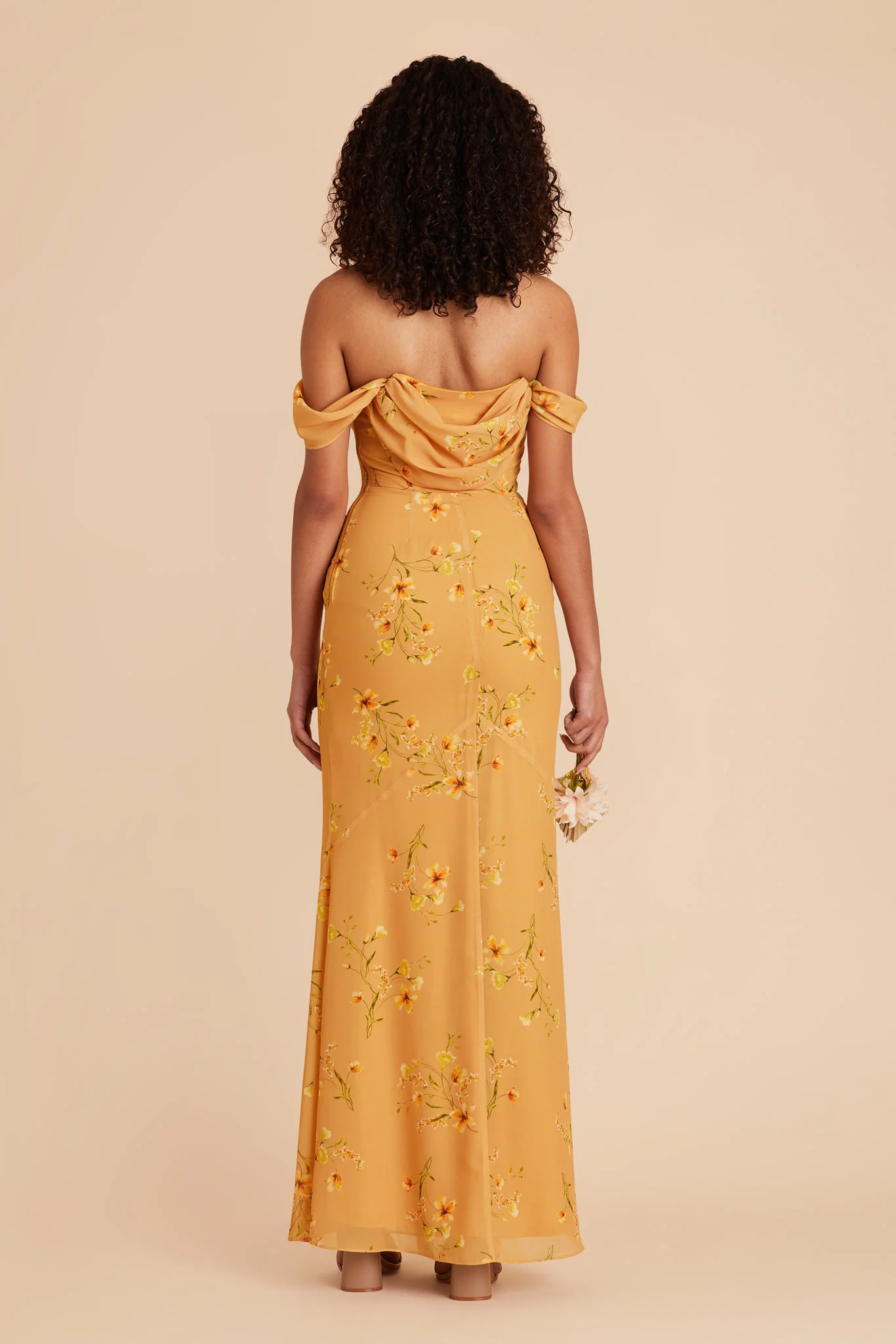 Mira Chiffon Dress - Marigold Le Fleur - Image 6