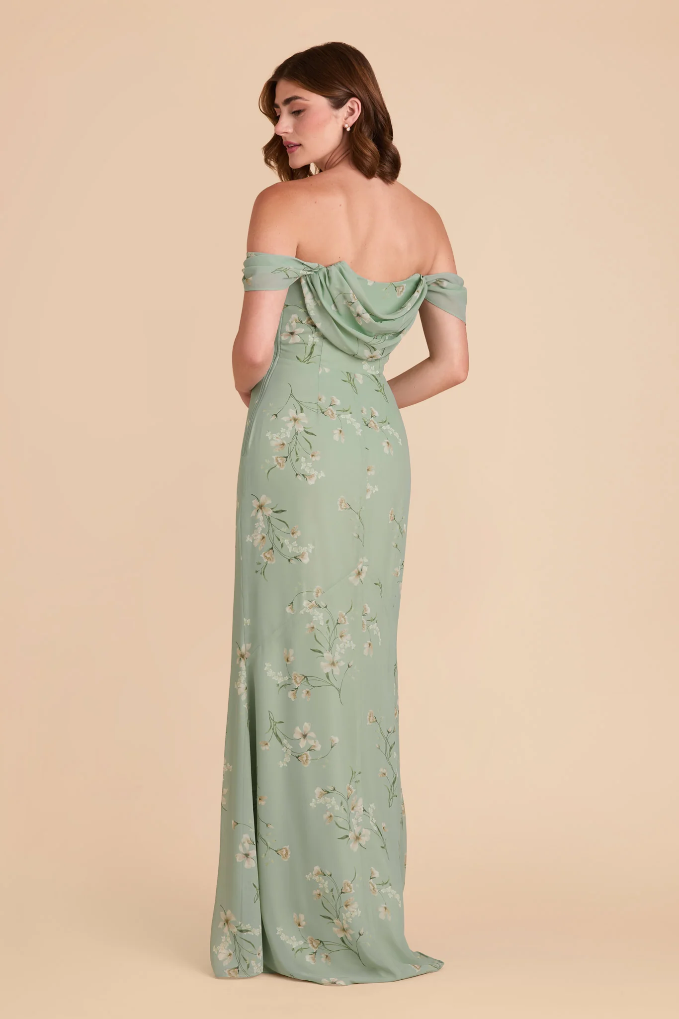 Mira Chiffon Dress - Sage Le Fleur - Image 6