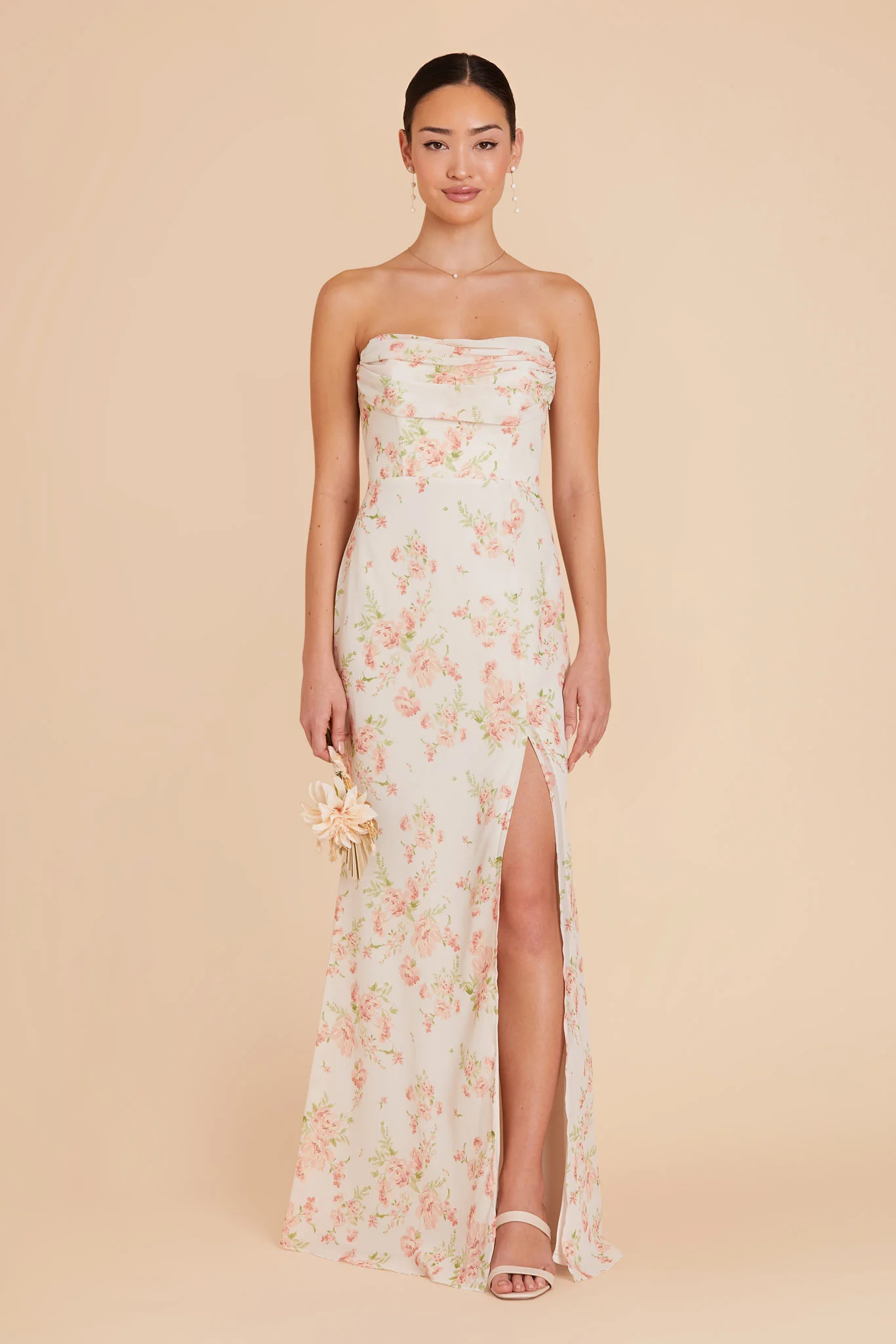 Mira Chiffon Dress - Whimsical Blooms - Image 2