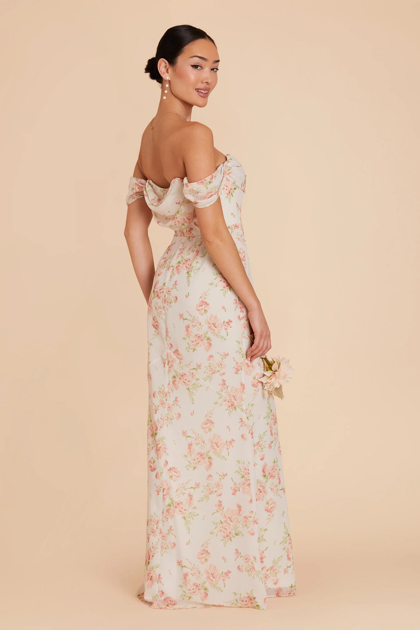 Mira Chiffon Dress - Whimsical Blooms - Image 8