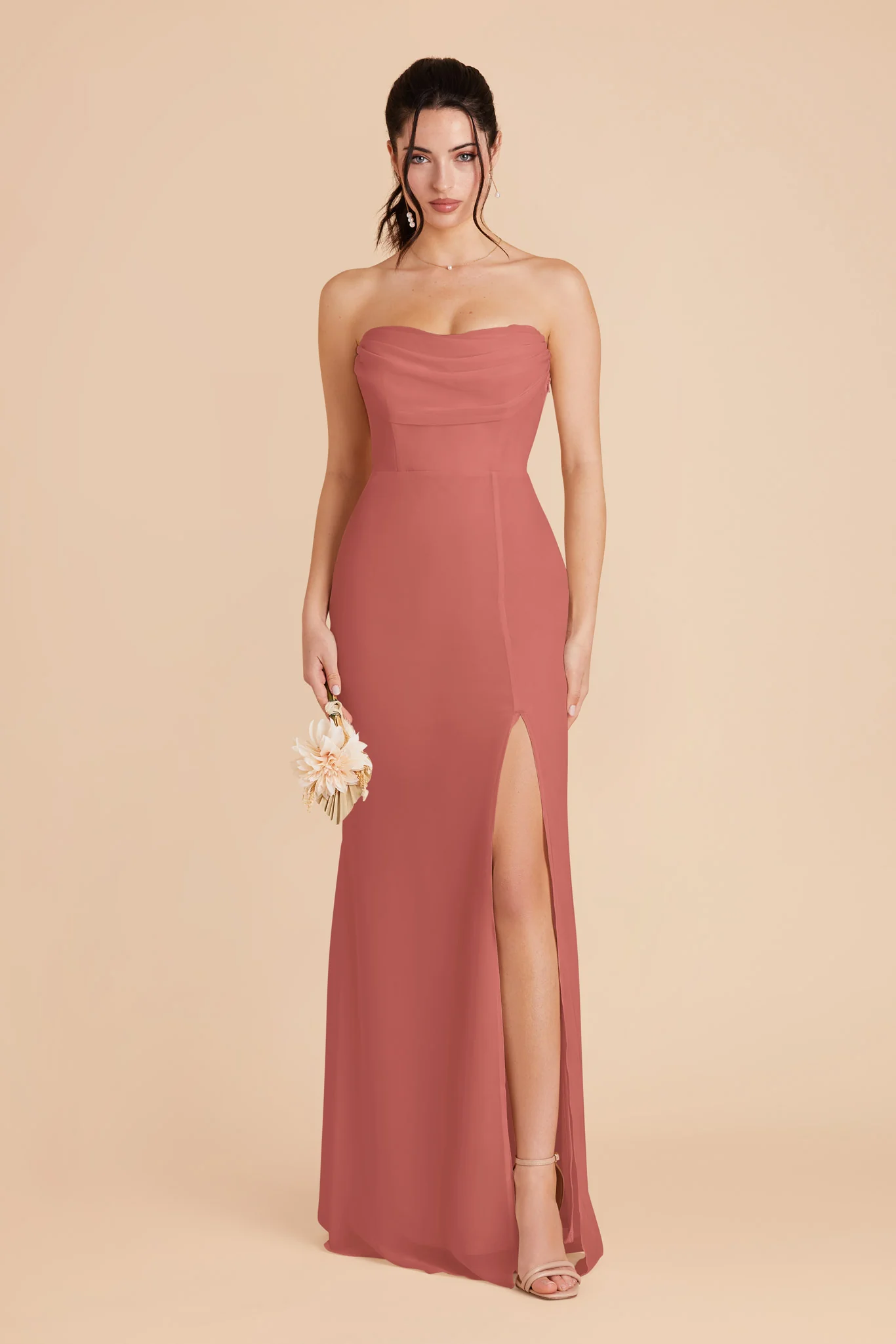 Swatch - Chiffon in Wild Rose - Image 4