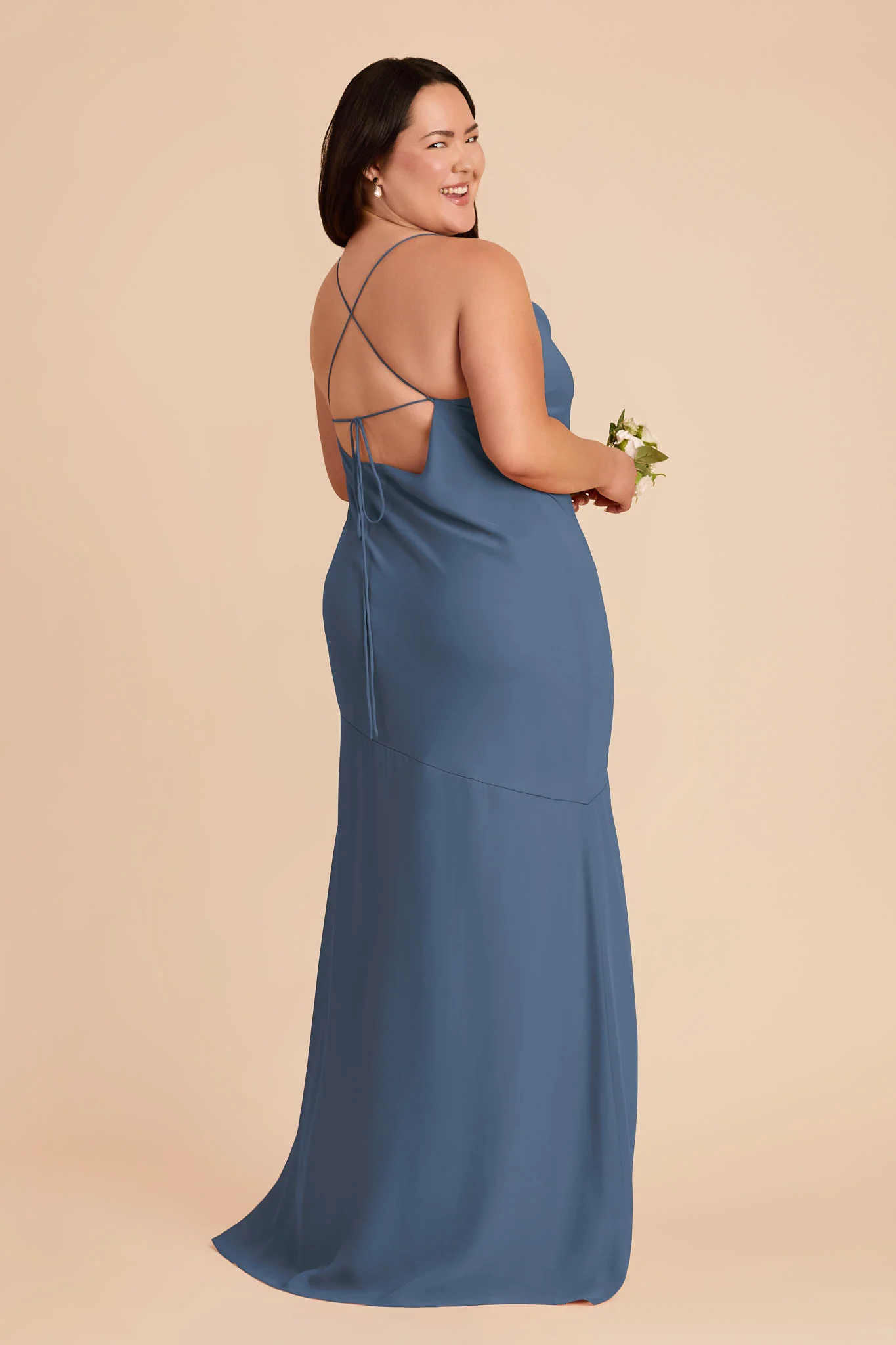 Olivia Chiffon Dress - Twilight - Image 7