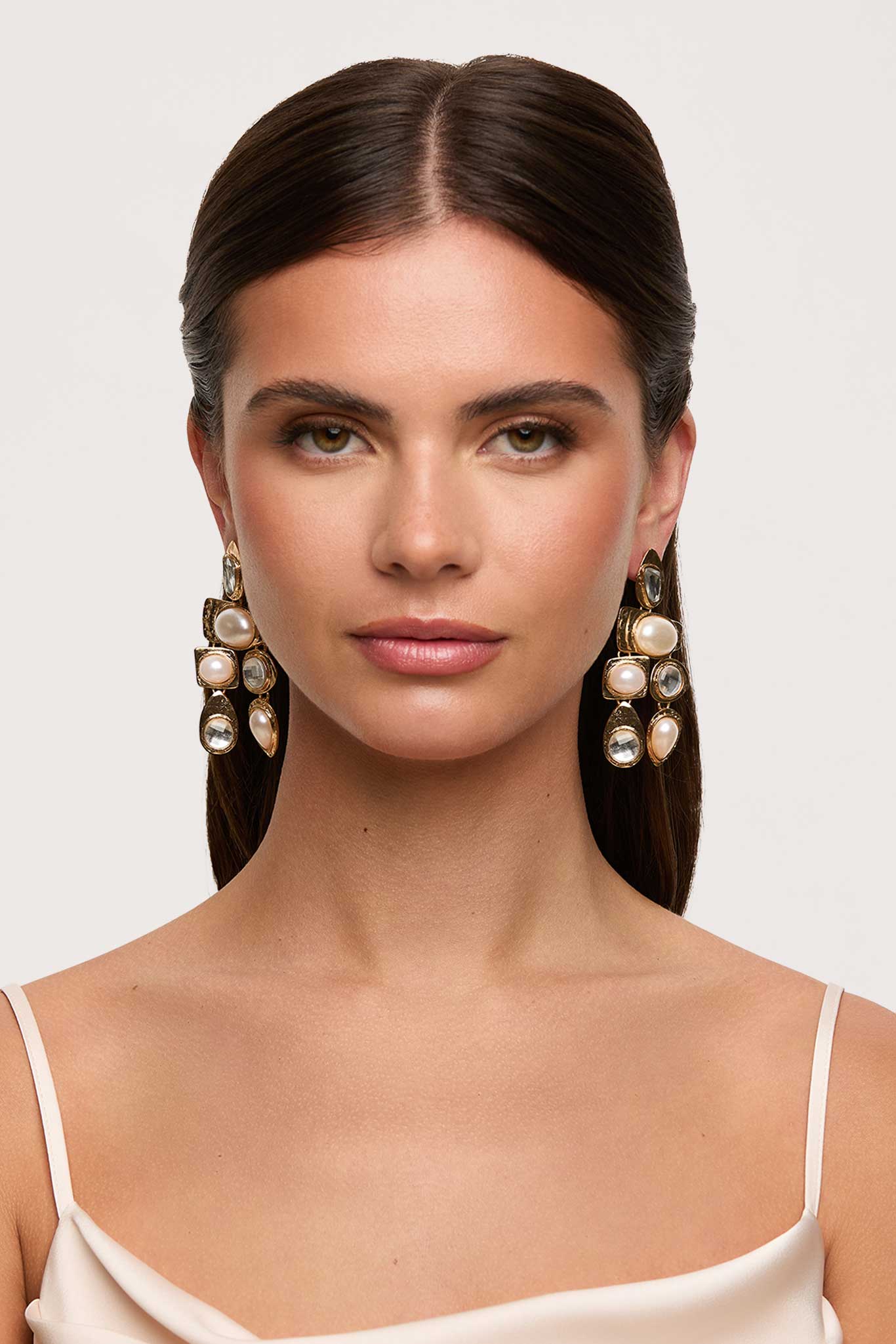 Phoenix Earrings - Pearl - Image 3