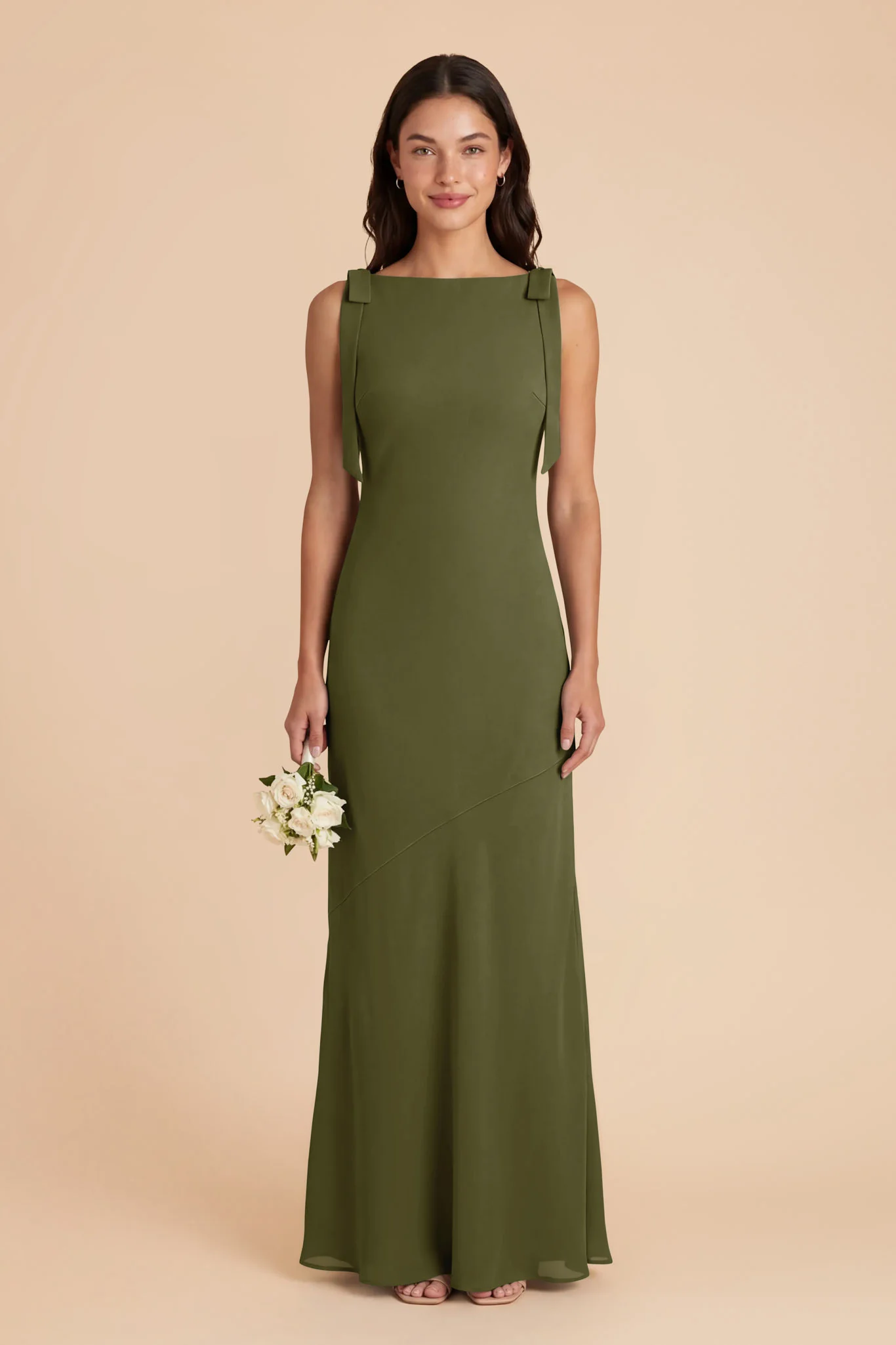 Rosie Chiffon Dress - Martini