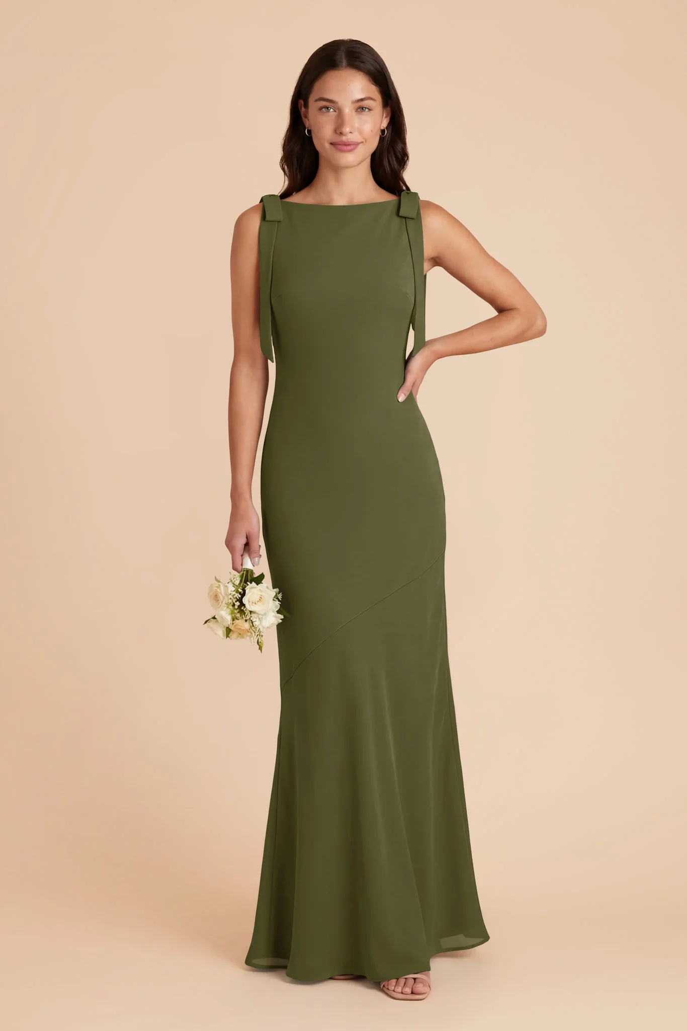 Rosie Chiffon Dress - Martini - Image 2