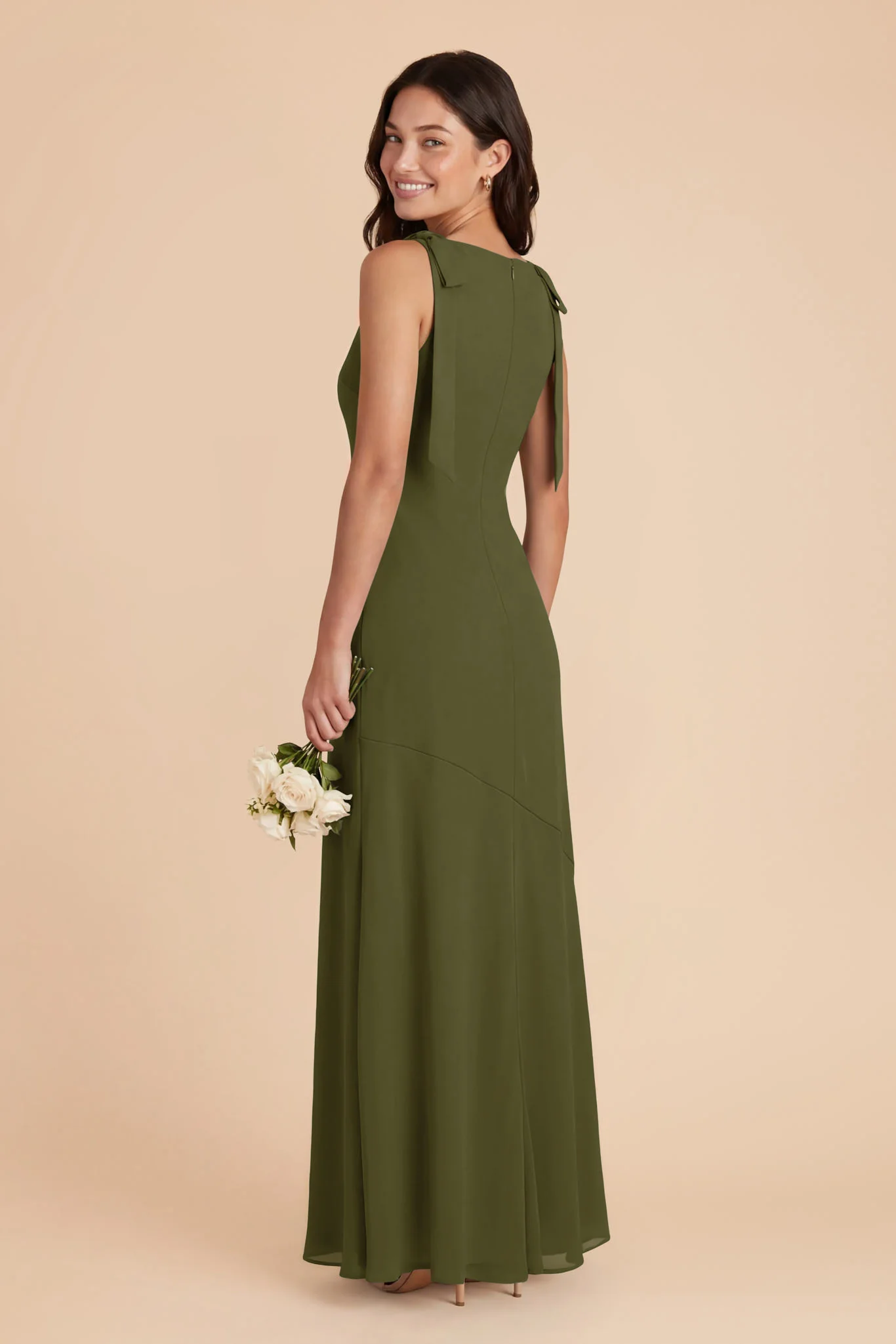 Rosie Chiffon Dress - Martini - Image 3