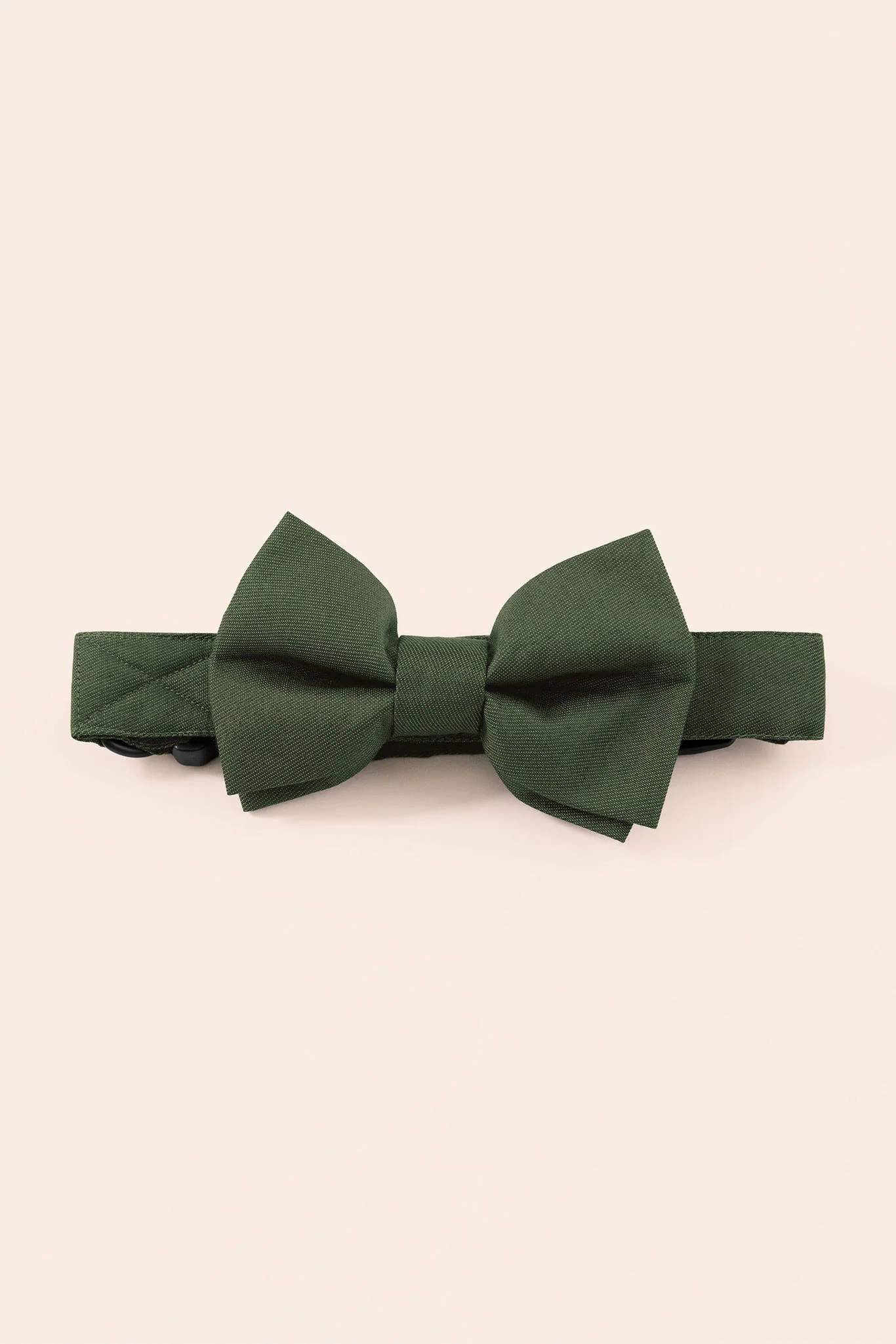 Sadie Pet Bow Tie - Olive - Image 2
