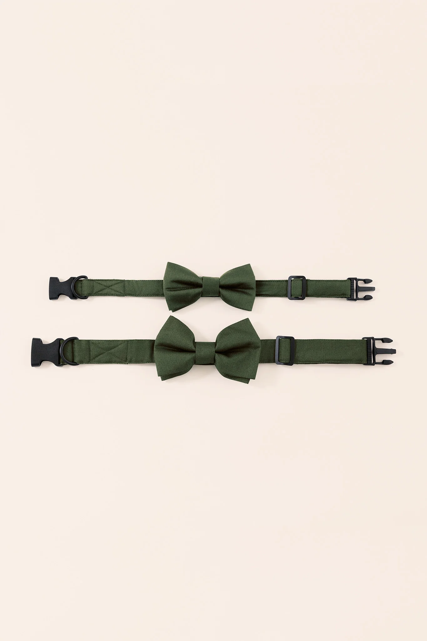 Sadie Pet Bow Tie - Olive - Image 3