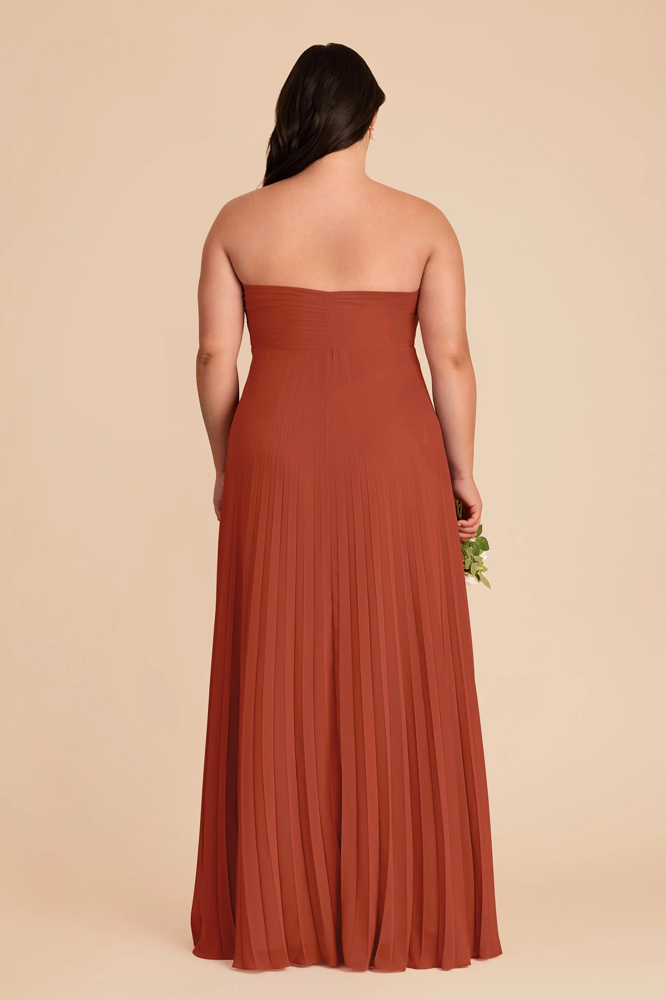 Sasha Chiffon Dress - Auburn - Image 10