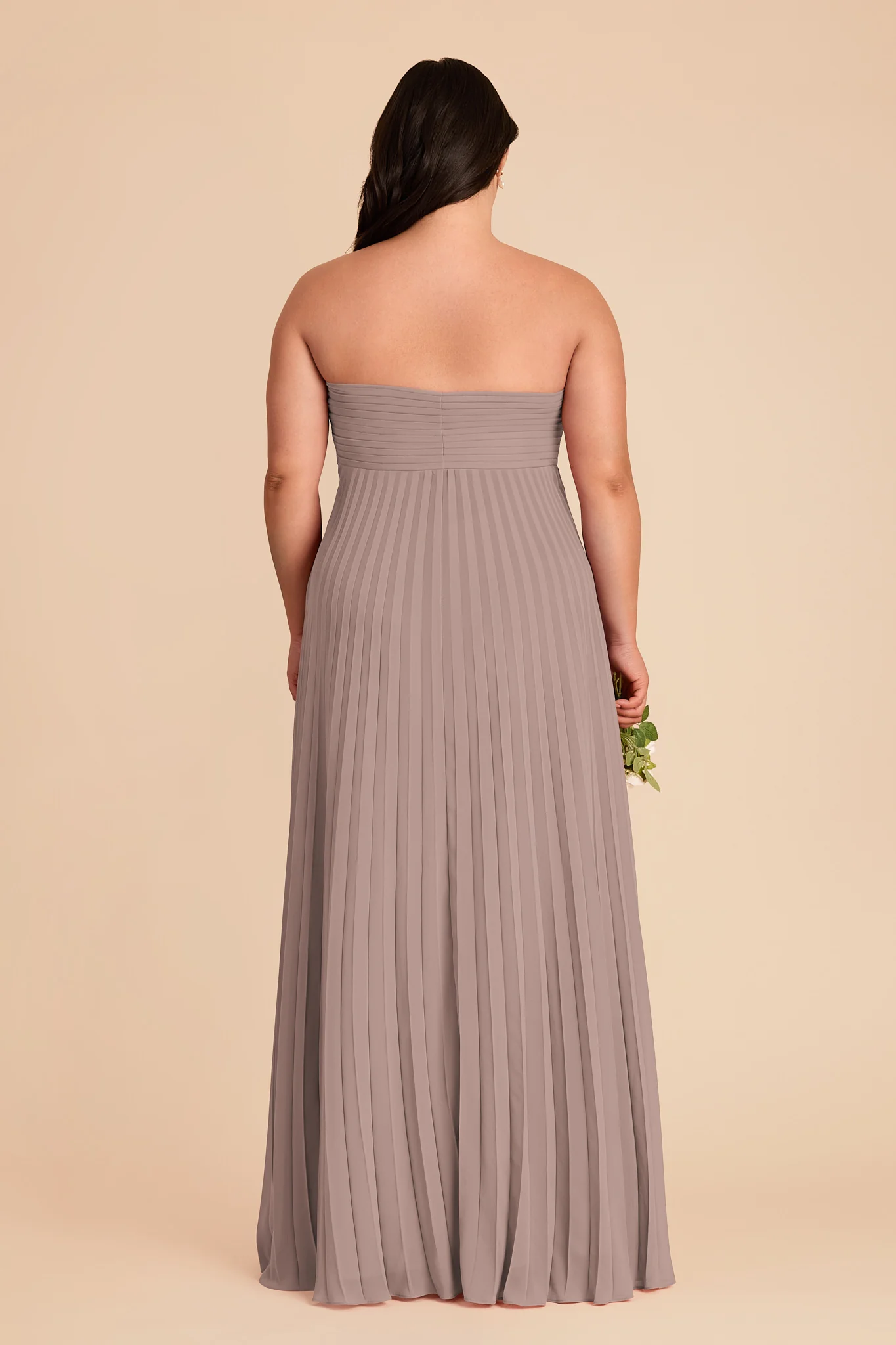 Sasha Chiffon Dress - Toffee - Image 9