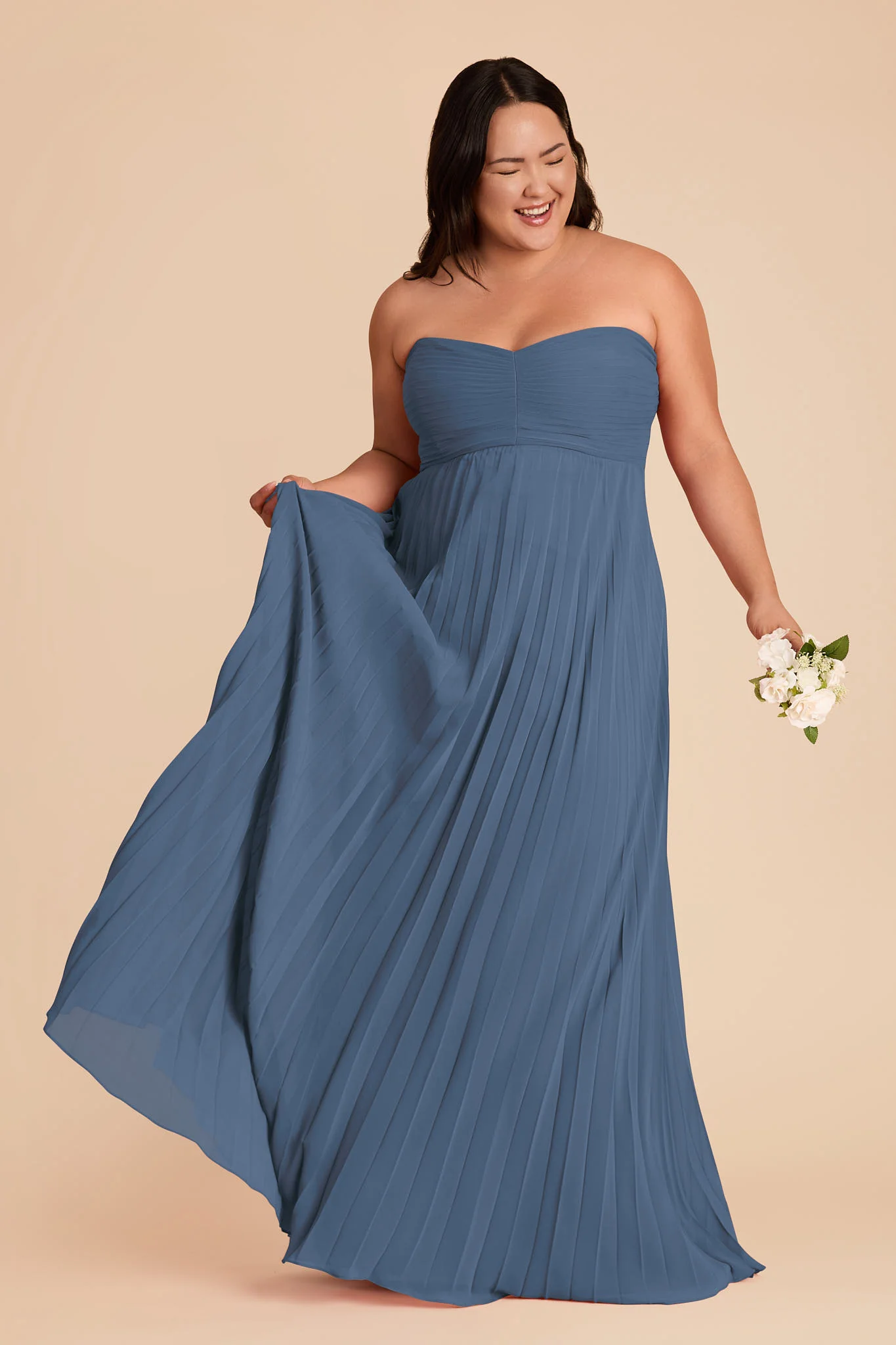 Sasha Chiffon Dress - Twilight - Image 7