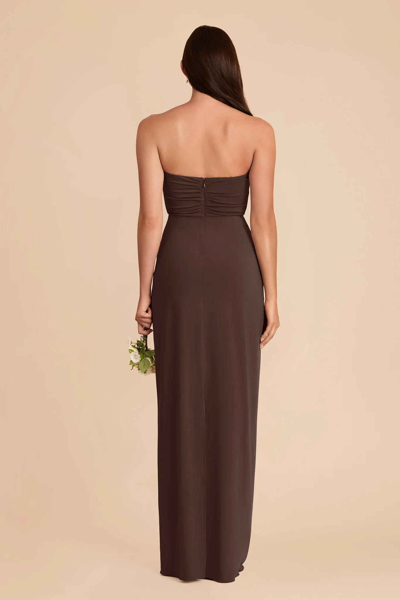 Seraphina Luxe Stretch Knit Dress - Espresso - Image 5