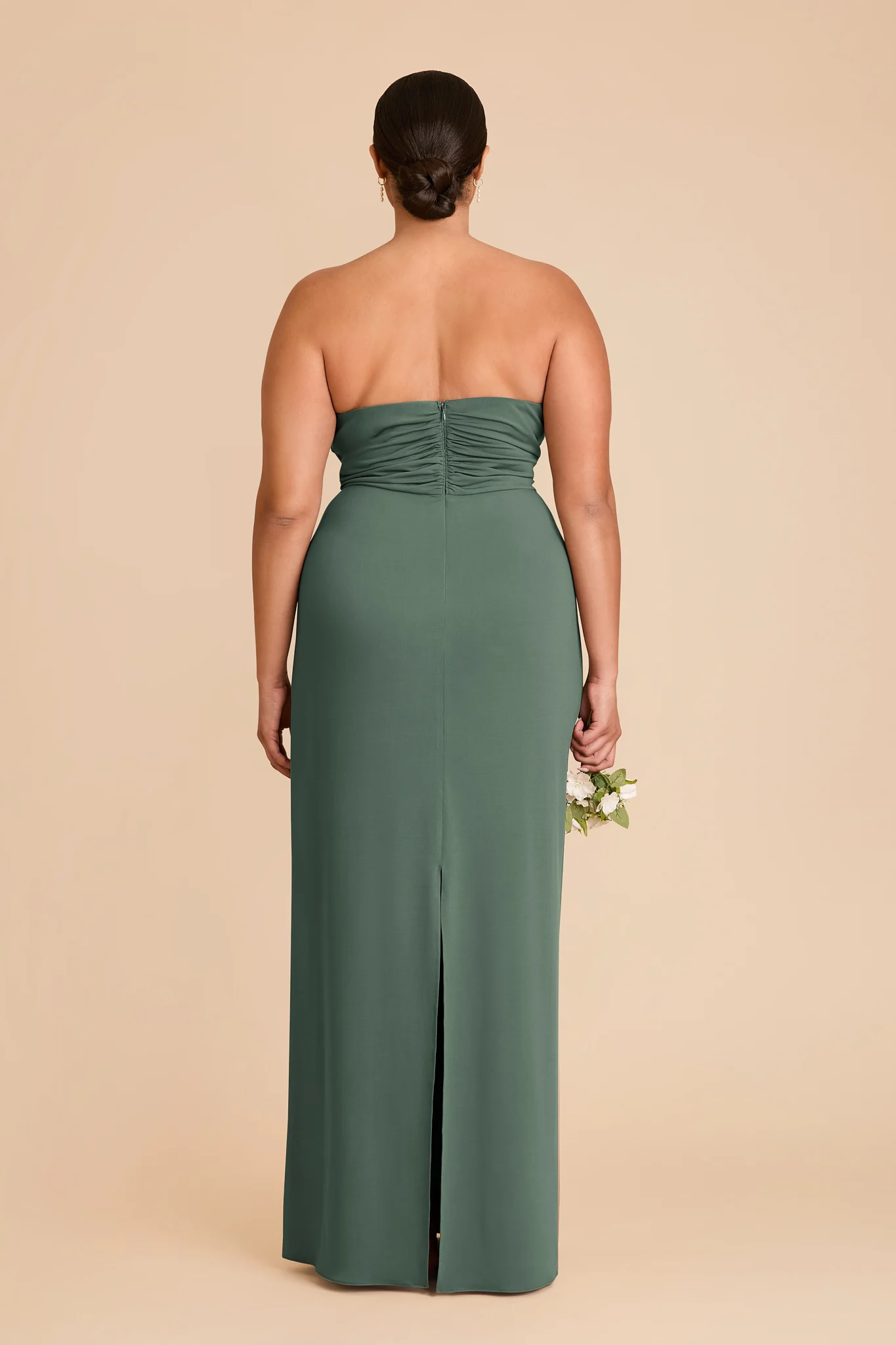 Seraphina Luxe Stretch Knit Dress - Eucalyptus - Image 8