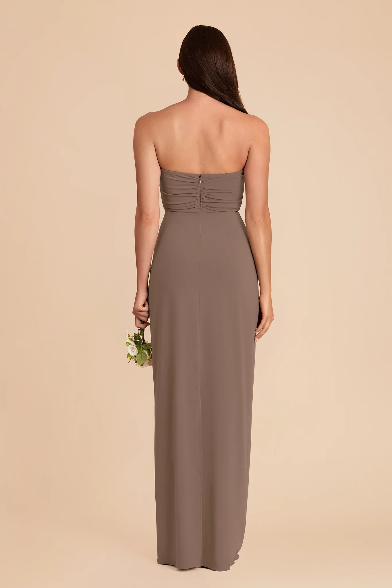 Seraphina Luxe Stretch Knit Dress - Mocha - Image 5