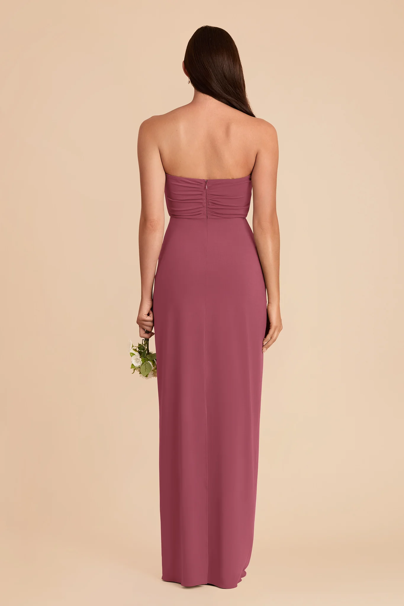 Seraphina Luxe Stretch Knit Dress - Rosewood - Image 5