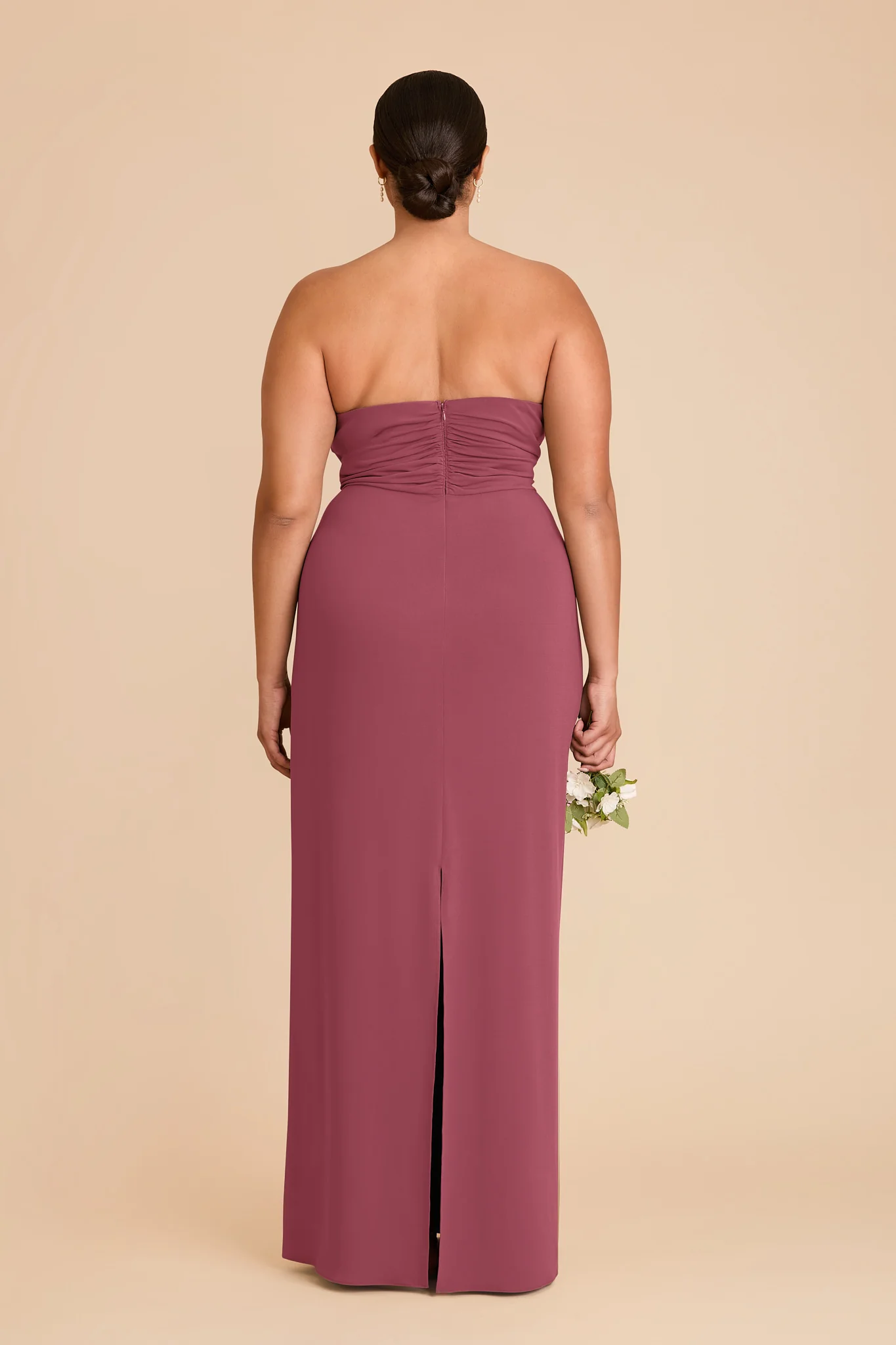 Seraphina Luxe Stretch Knit Dress - Rosewood - Image 8