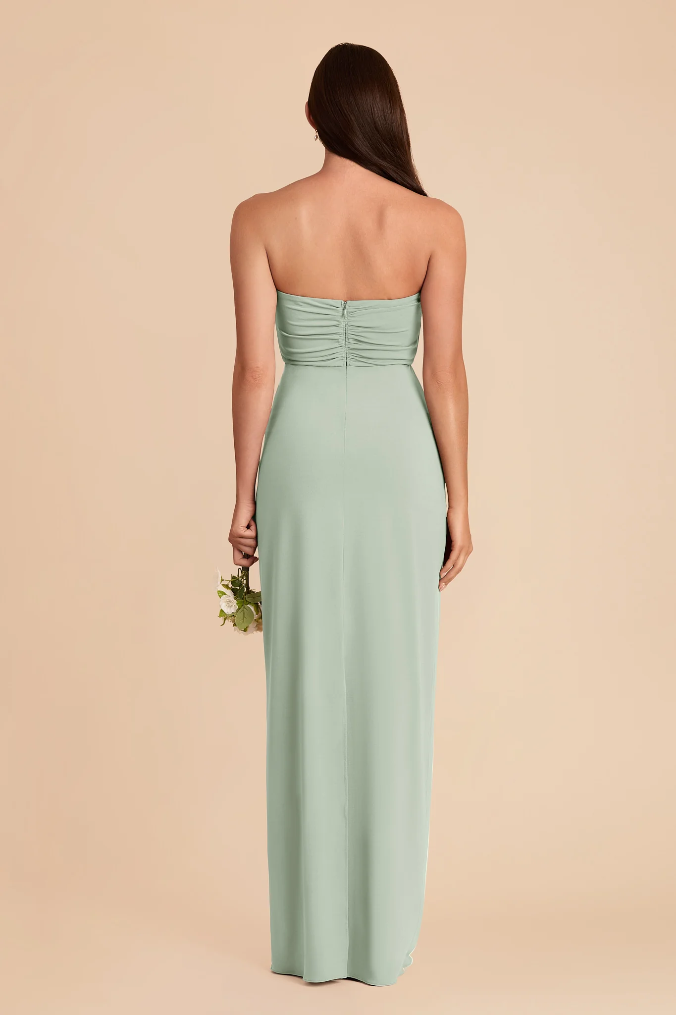 Seraphina Luxe Stretch Knit Dress - Sage - Image 5