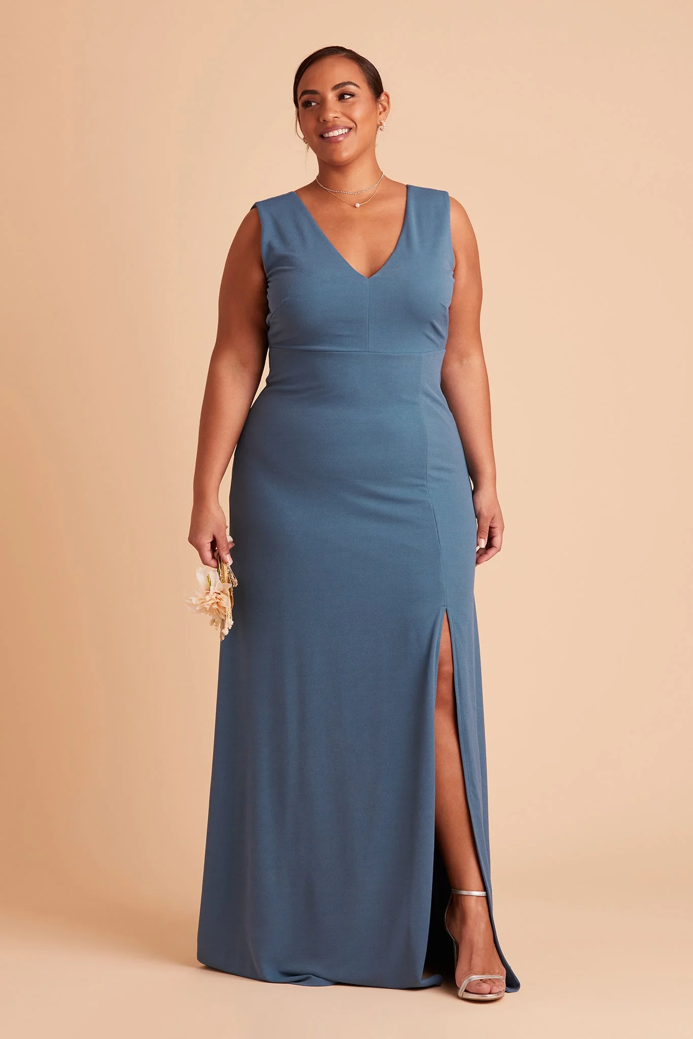 Shamin Crepe Dress - Twilight - Image 10