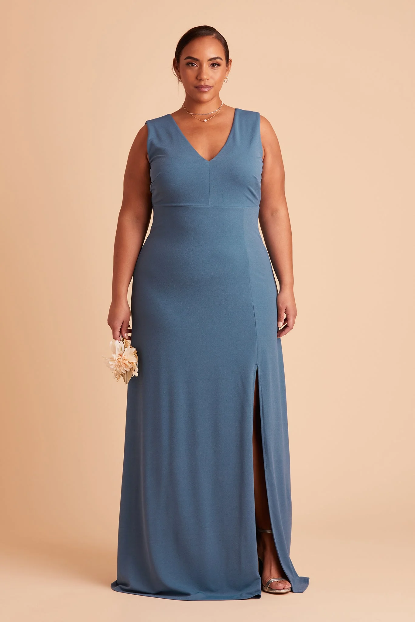 Shamin Crepe Dress - Twilight - Image 11