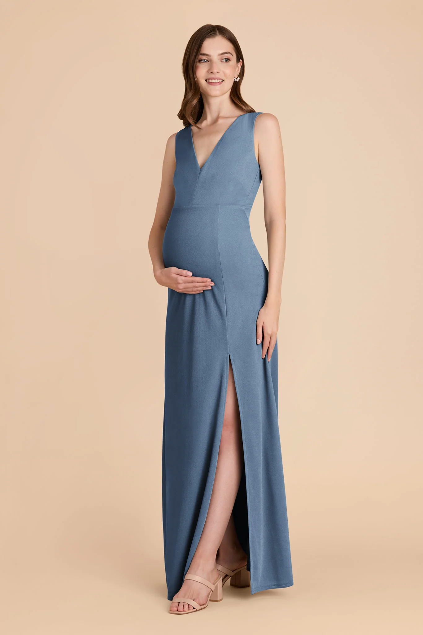 Shamin Crepe Dress - Twilight - Image 2