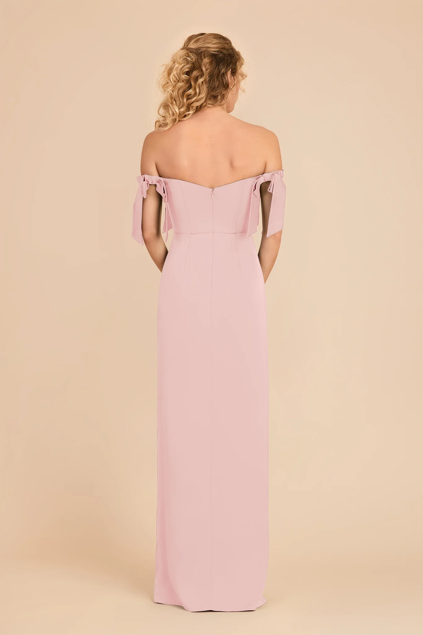 Sharon Matte Satin Dress - Fondant Pink - Image 5