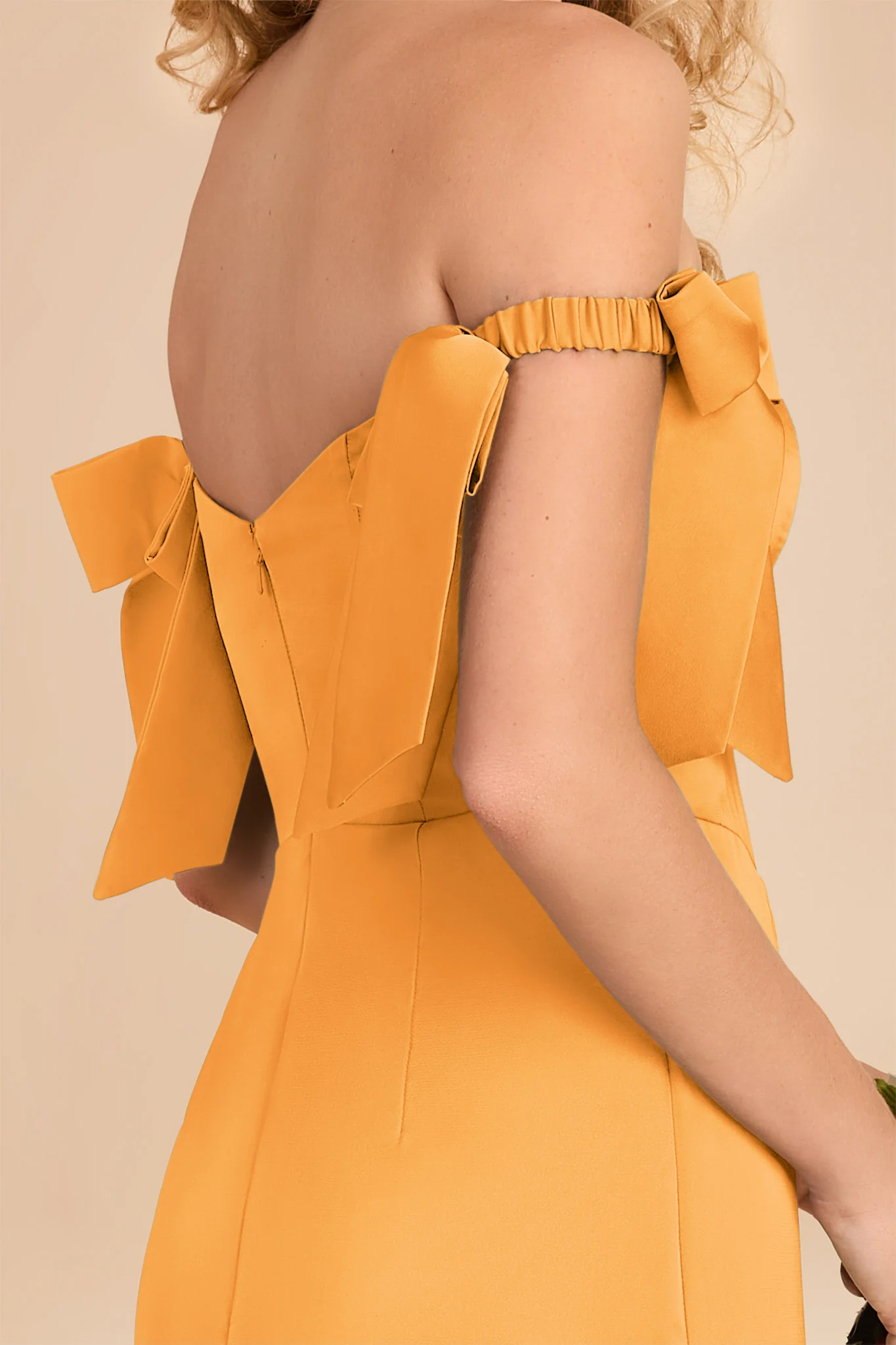 Sharon Matte Satin Dress - Mango - Image 4