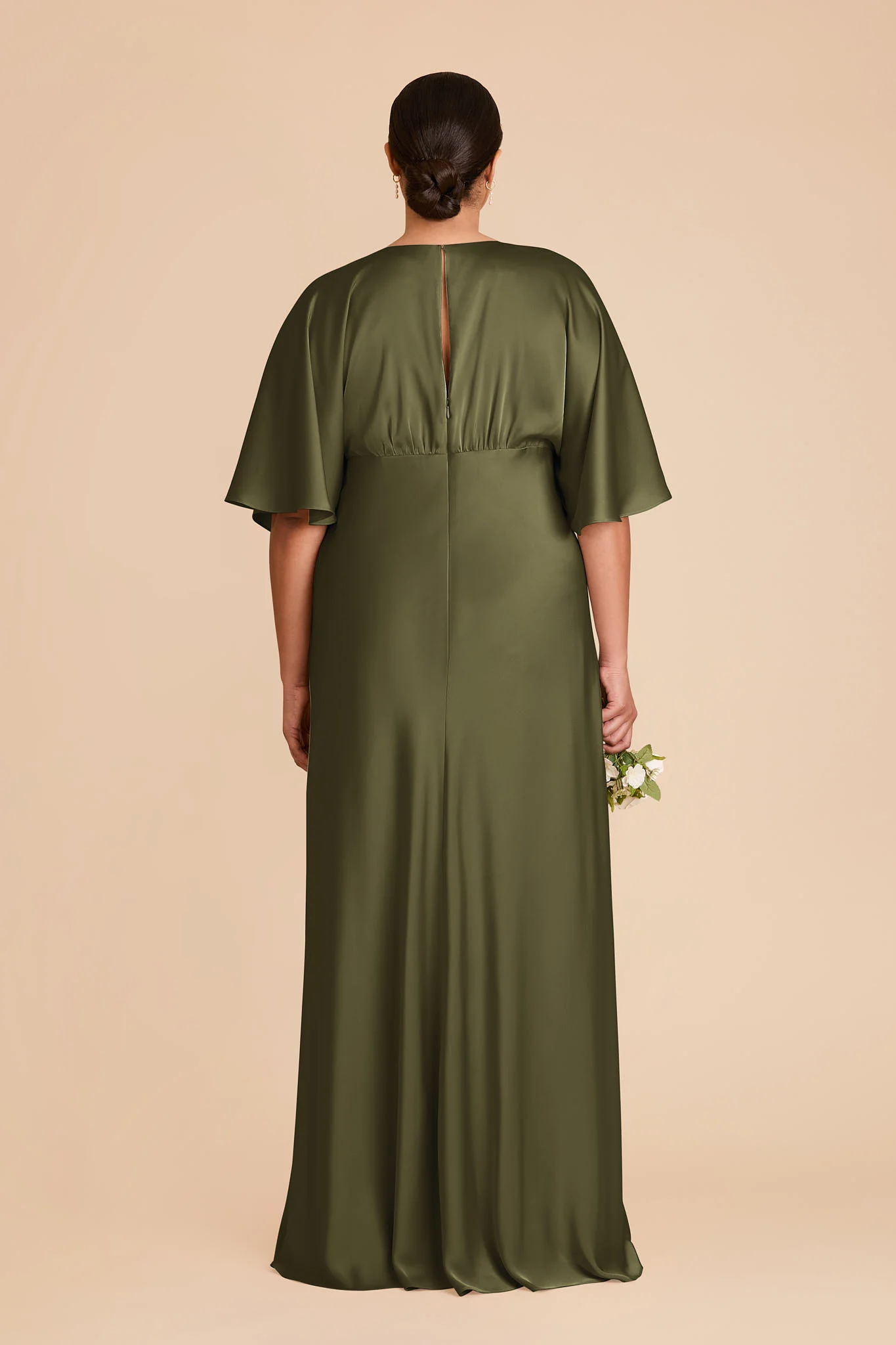 Shyla Matte Satin Dress - Martini - Image 8