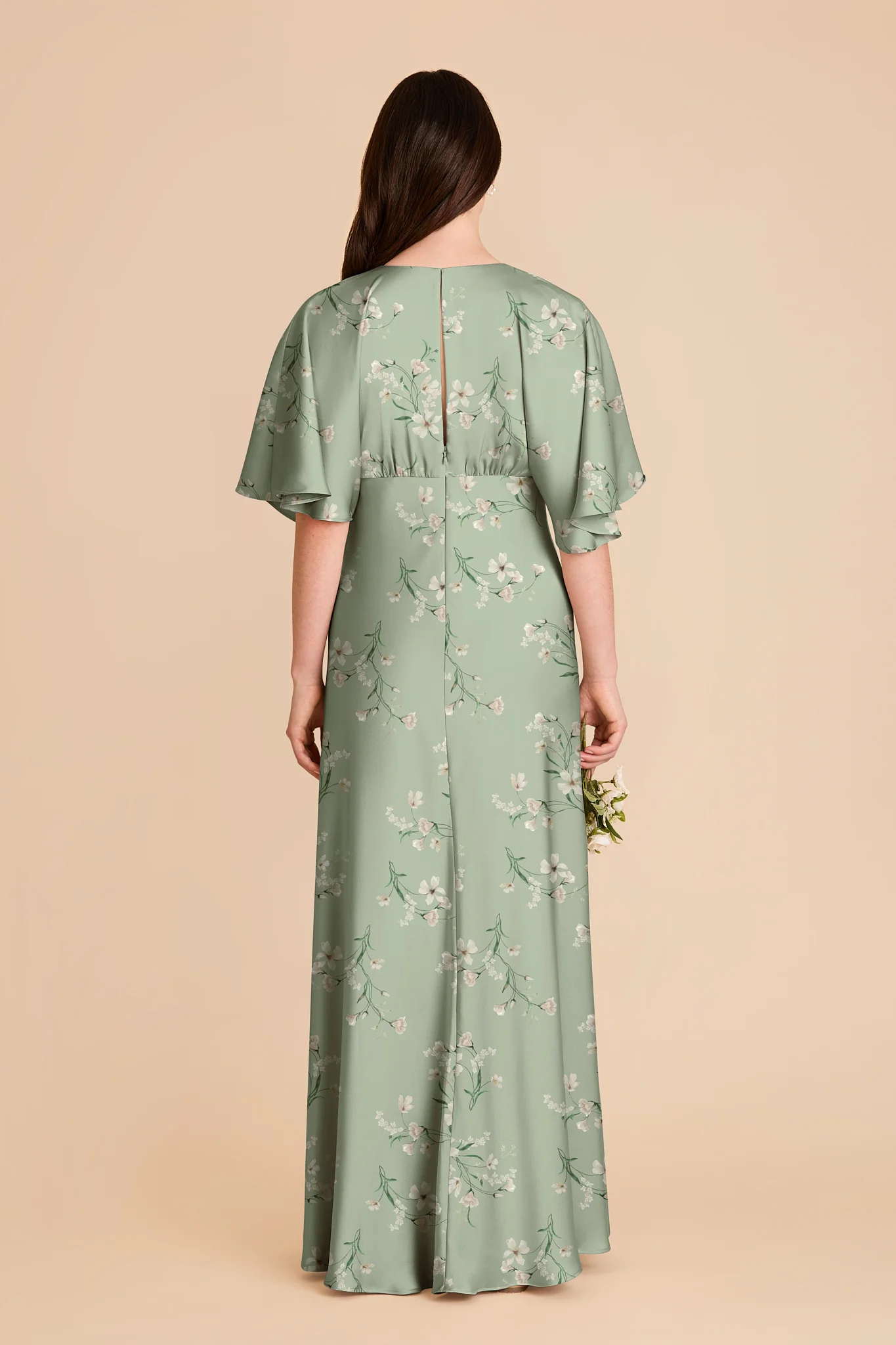 Shyla Matte Satin Dress - Sage Le Fleur - Image 2