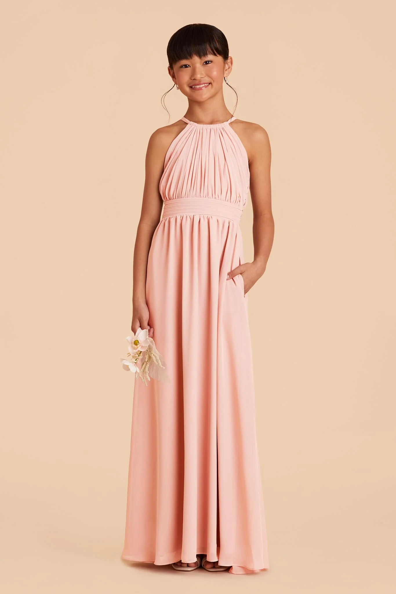 Sienna Junior Dress - Blush Pink - Image 4