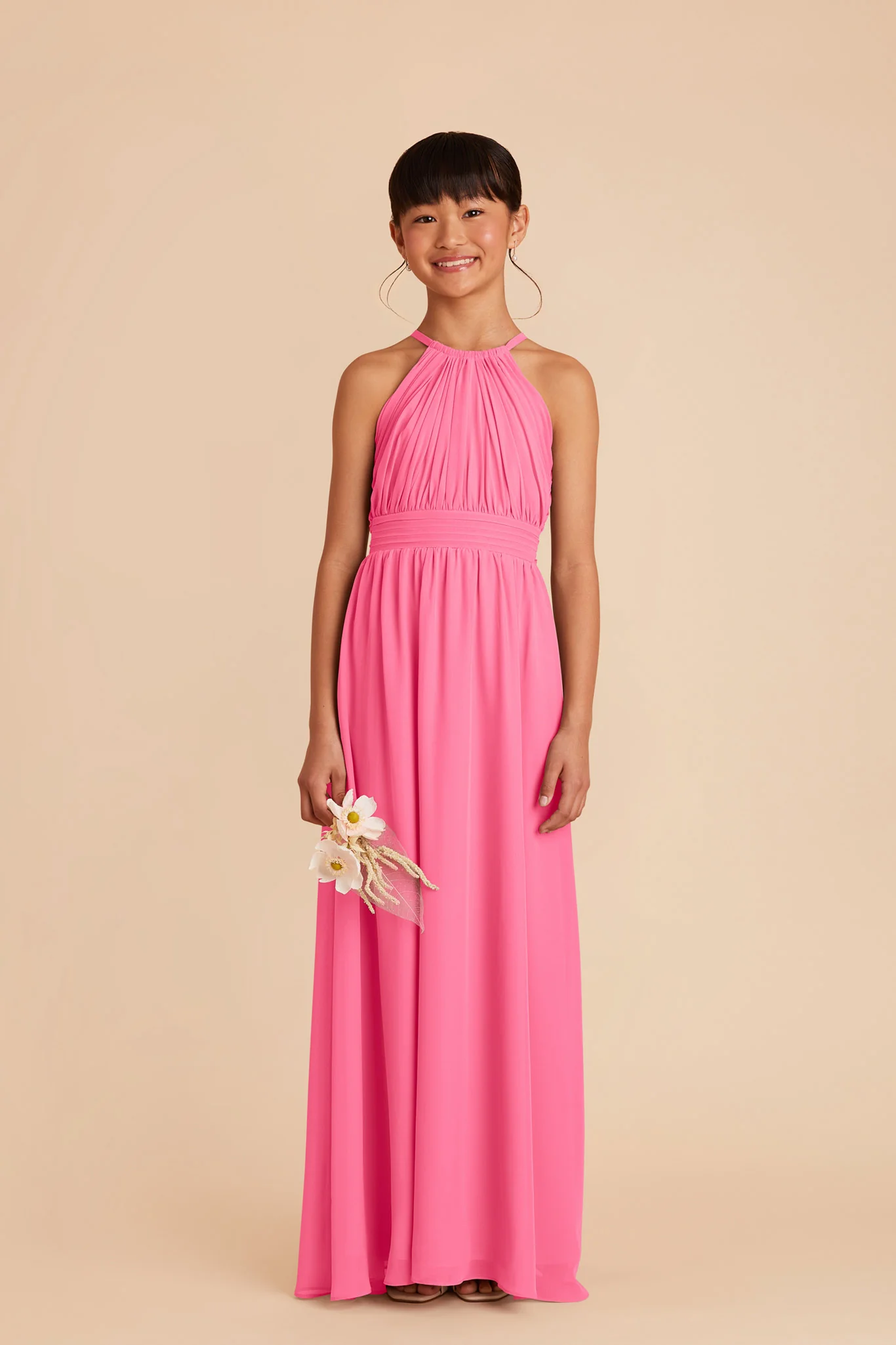 Sienna Junior Dress - Bon Bon Pink