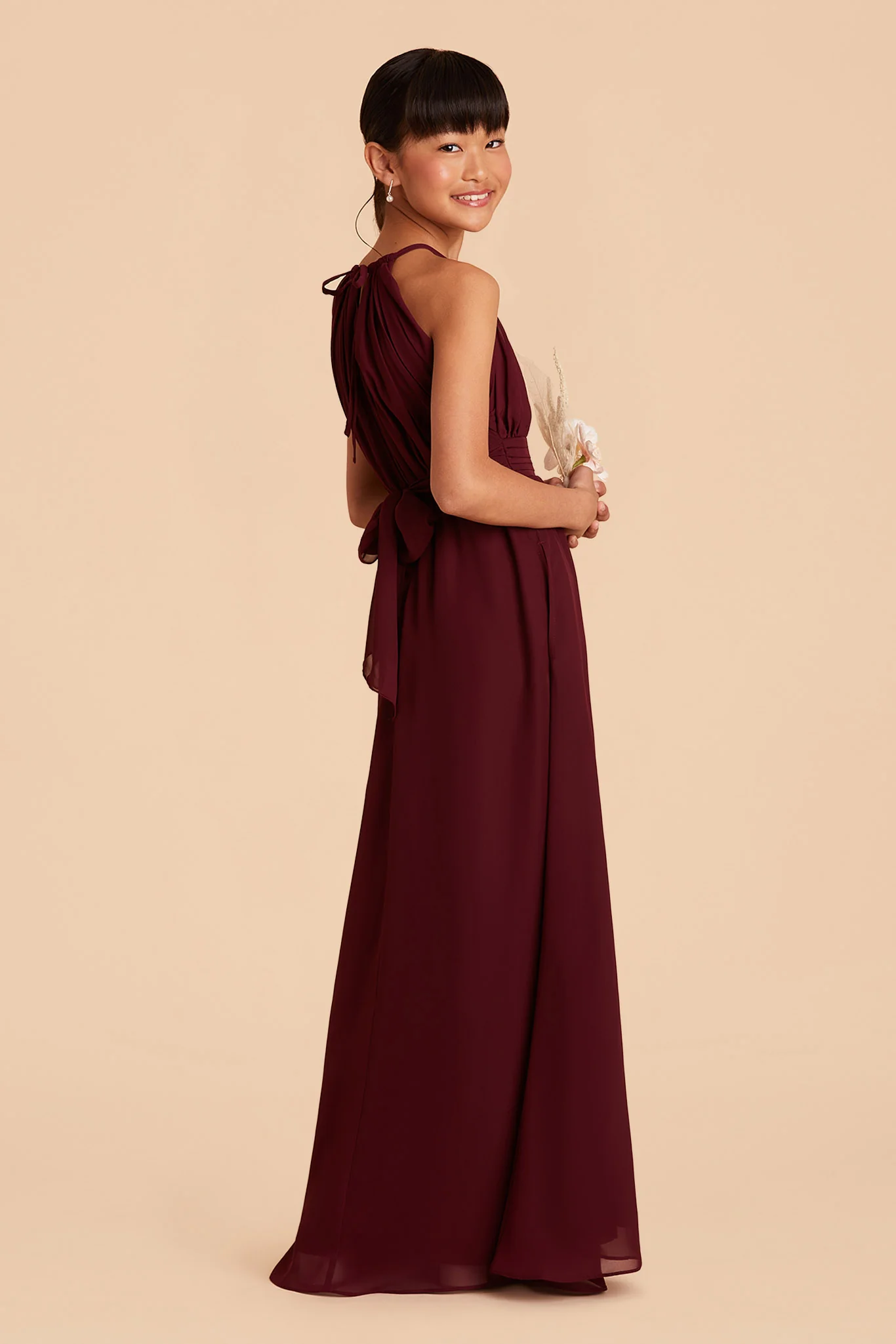 Sienna Junior Dress - Cabernet - Image 2