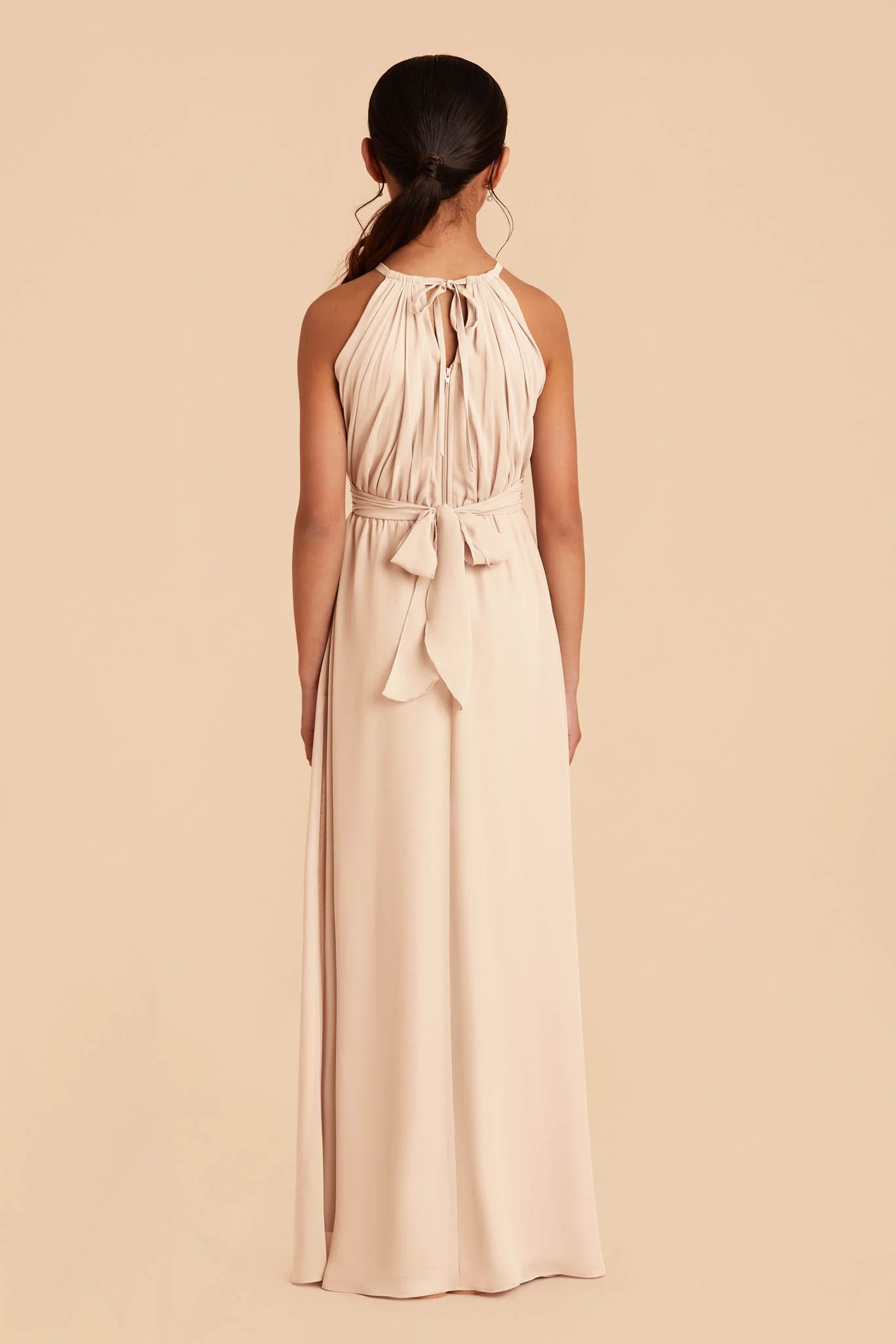 Sienna Junior Dress - Champagne - Image 5