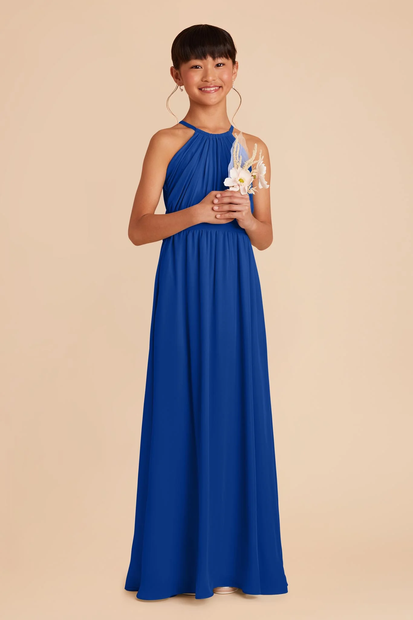 Sienna Junior Dress - Cobalt Blue